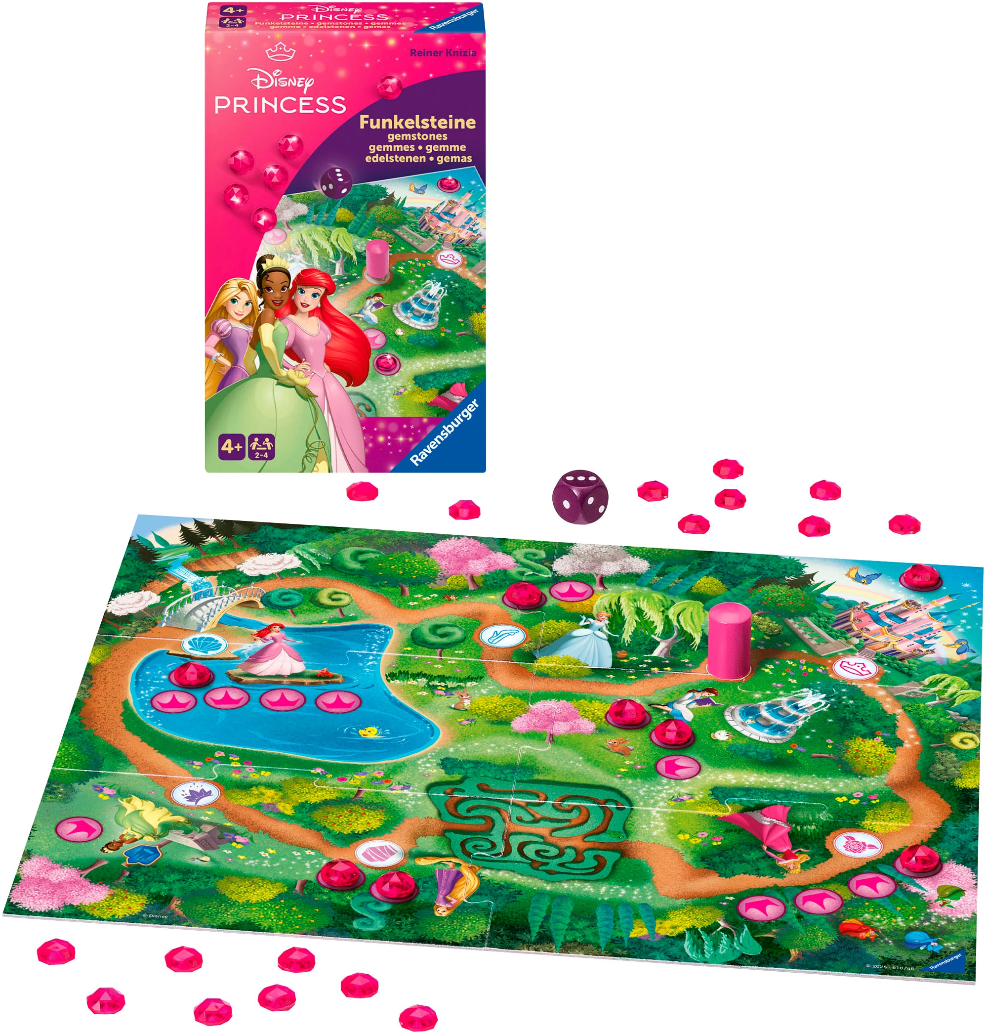 Ravensburger Spiel »Disney Princess: Funkelsteine«, Made in Europe