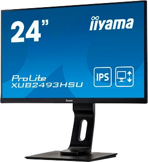Iiyama LED-Monitor »PROLITE XUB2493HSU-B1«, 60,5 cm/23,8 Zoll, 1920 x 1080 px, Full HD, 4 ms Reaktionszeit, 60 Hz