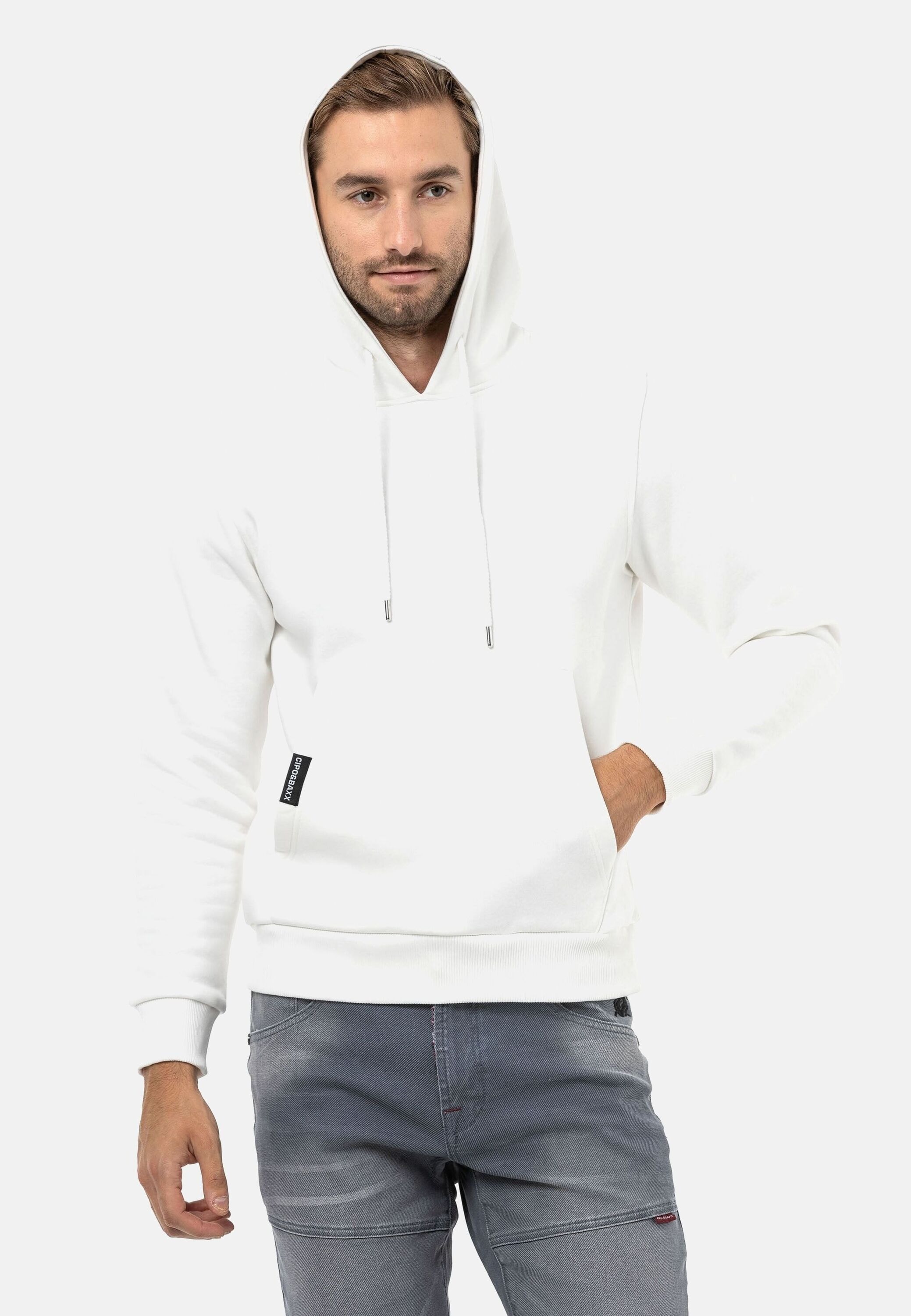 Cipo & Baxx Sweatshirt "Sweatshirts", mit Kapuze, CL557 günstig online kaufen