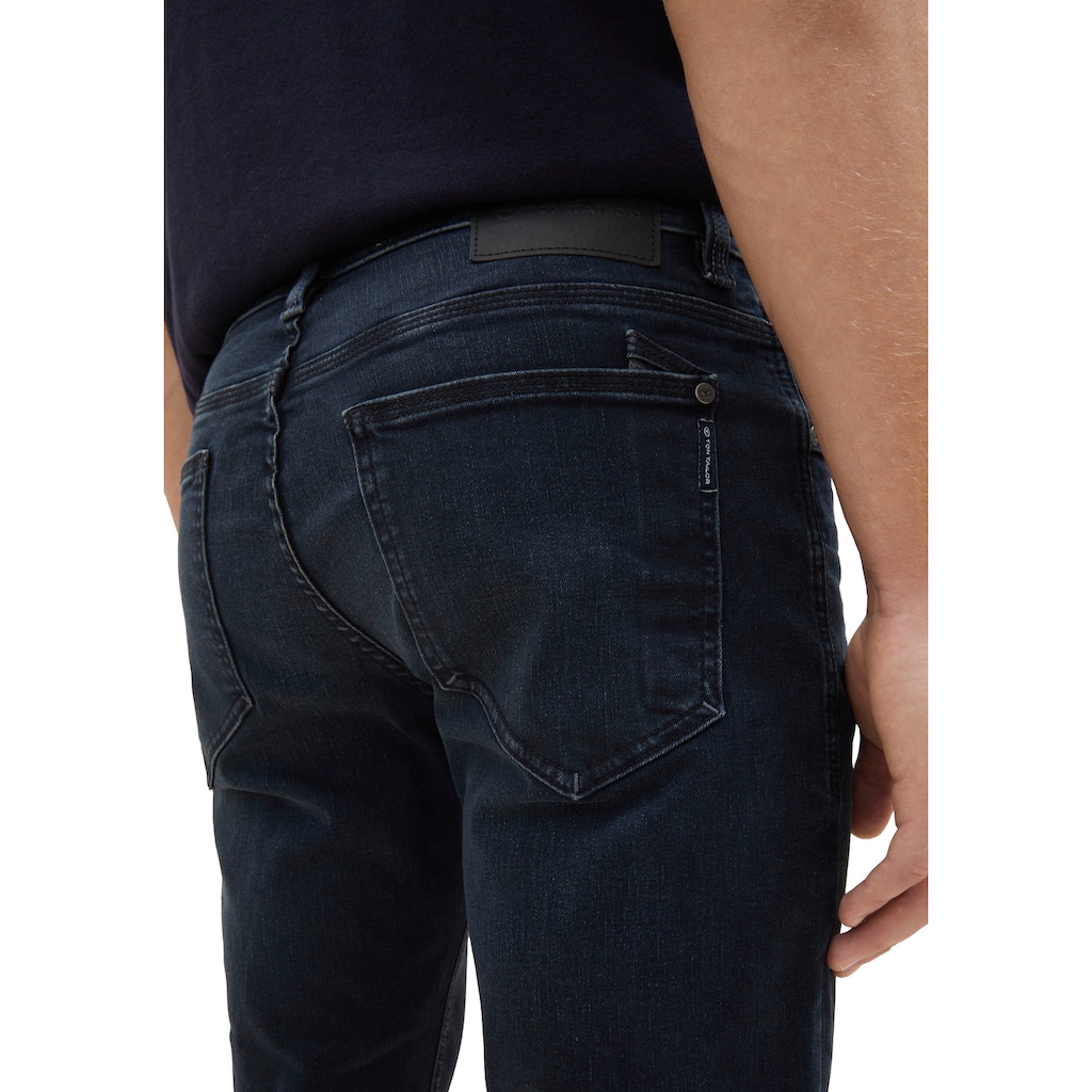 TOM TAILOR Slim-fit-Jeans, in dunkler Waschung