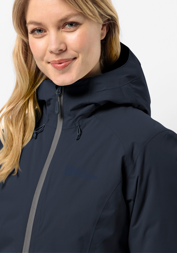 Jack Wolfskin Outdoorjacke »WISPER INS JKT W«, mit Kapuze