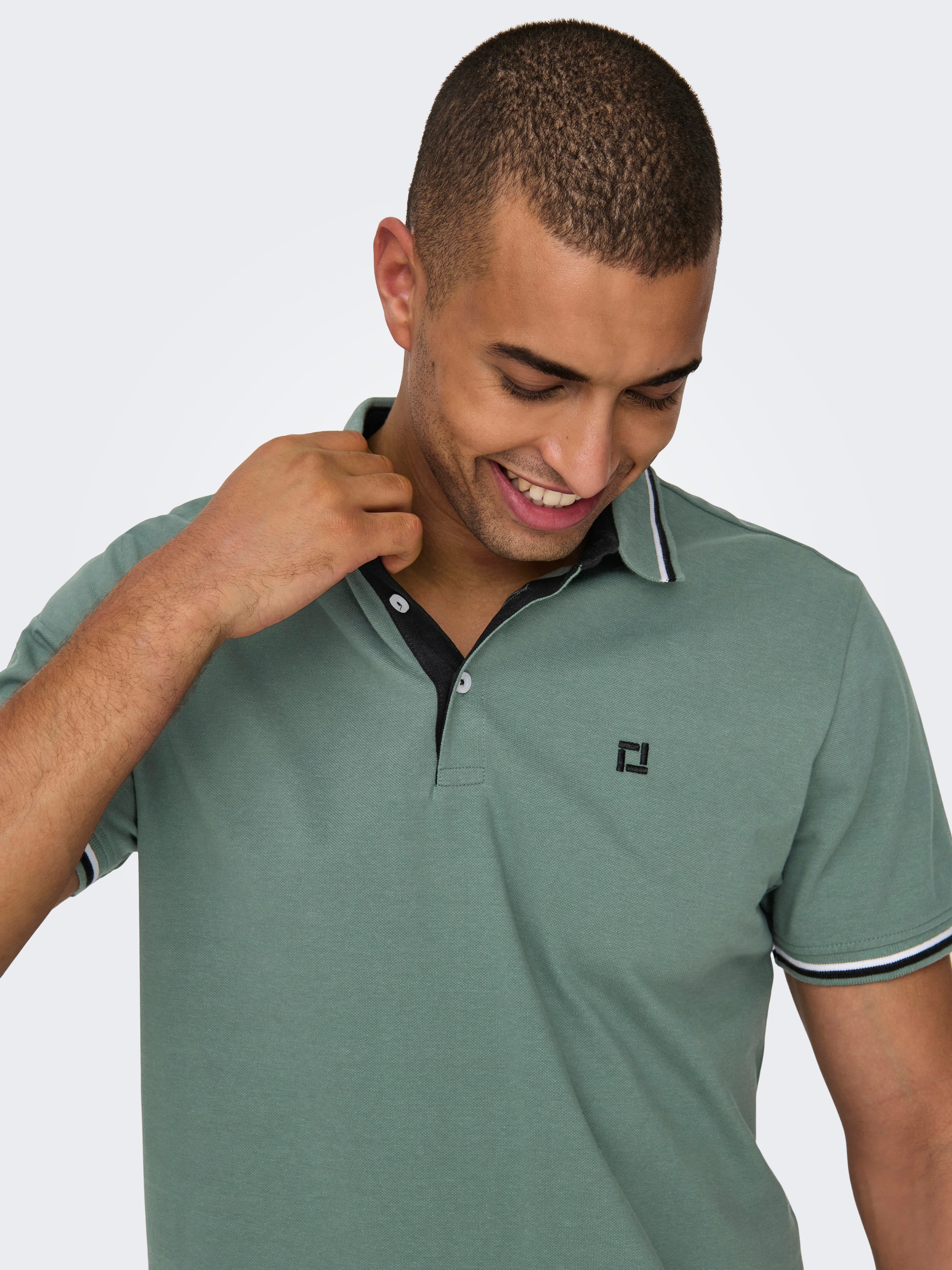 ONLY & SONS Poloshirt "ONSFLETCHER SLIM SS POLO NOOS" günstig online kaufen