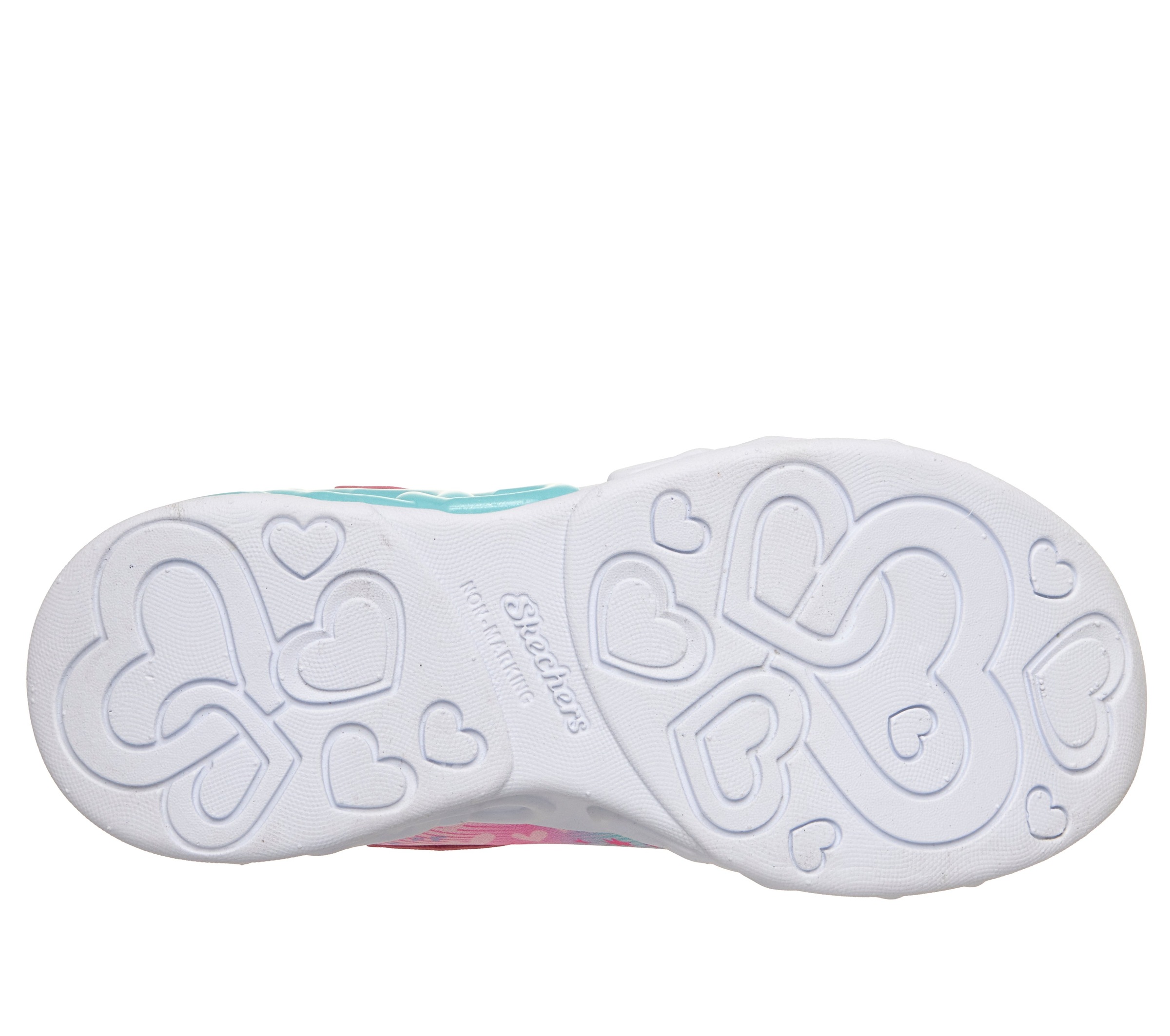 Skechers Infinite Heart Lights Sneaker Pink Multicolor EU 32 2