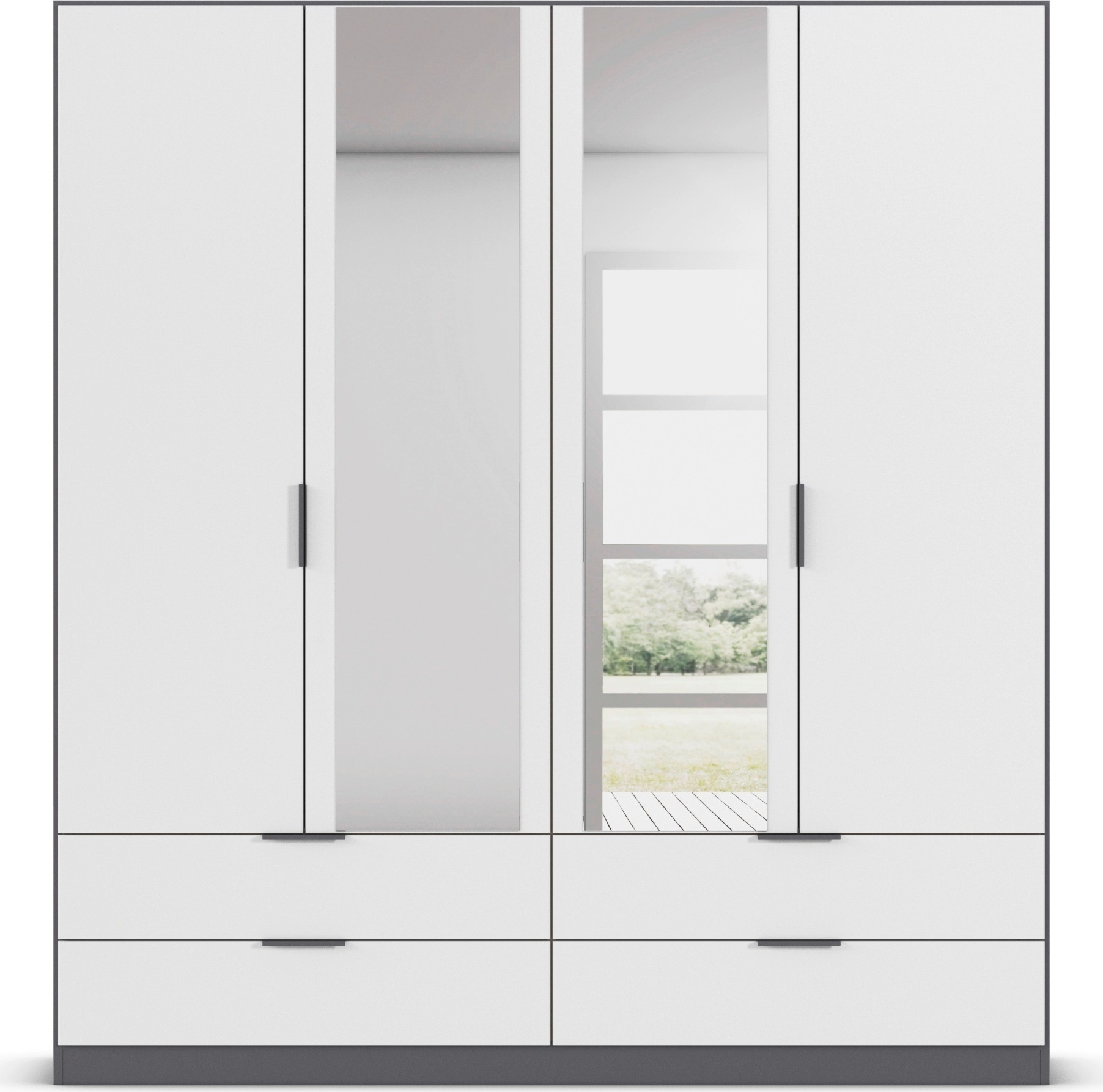 rauch Kleiderschrank "Drehtürenschrank Schrank Garderobe Ankleide Schlafzim günstig online kaufen