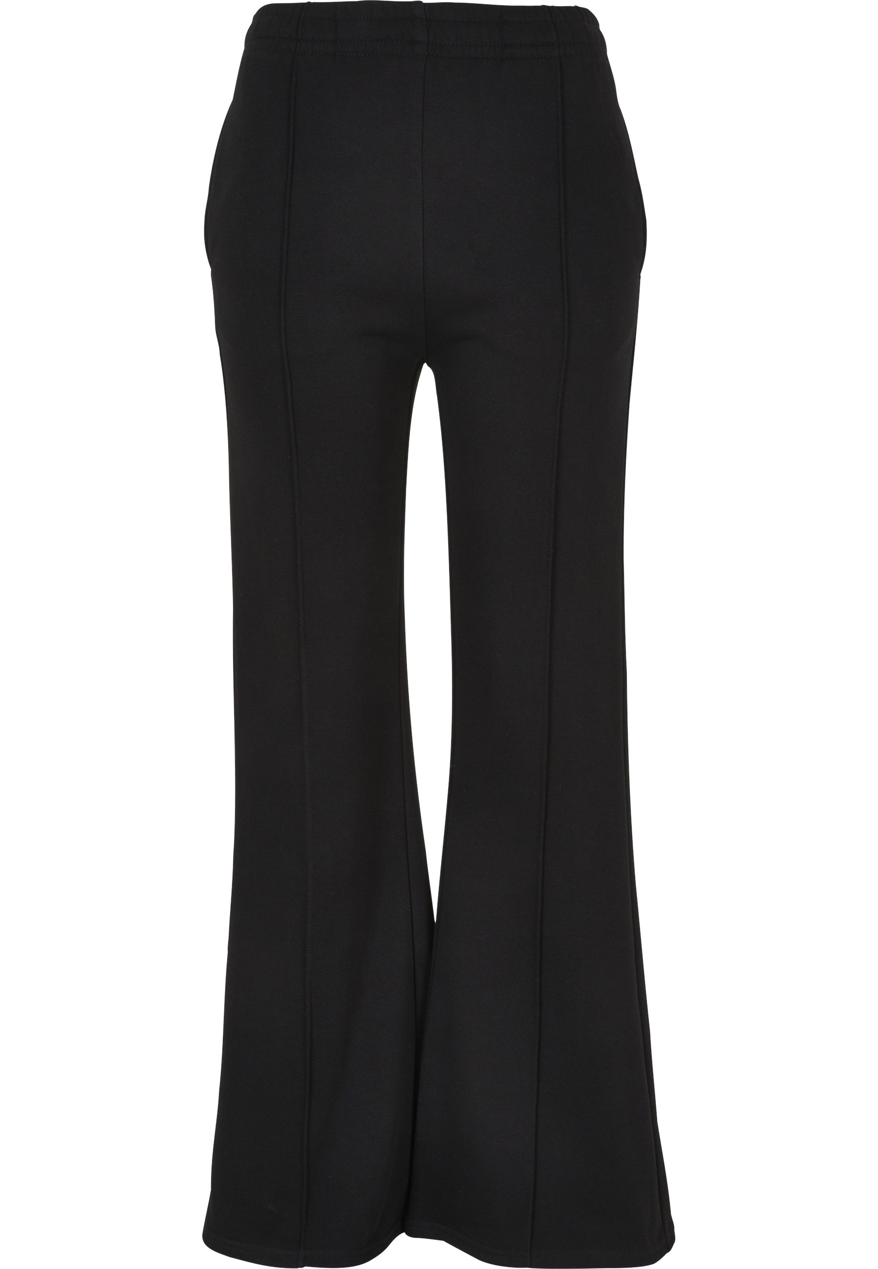 URBAN CLASSICS Sweathose "Urban Classics Damen Ladies Flared Pin Tuck Terry Pants"