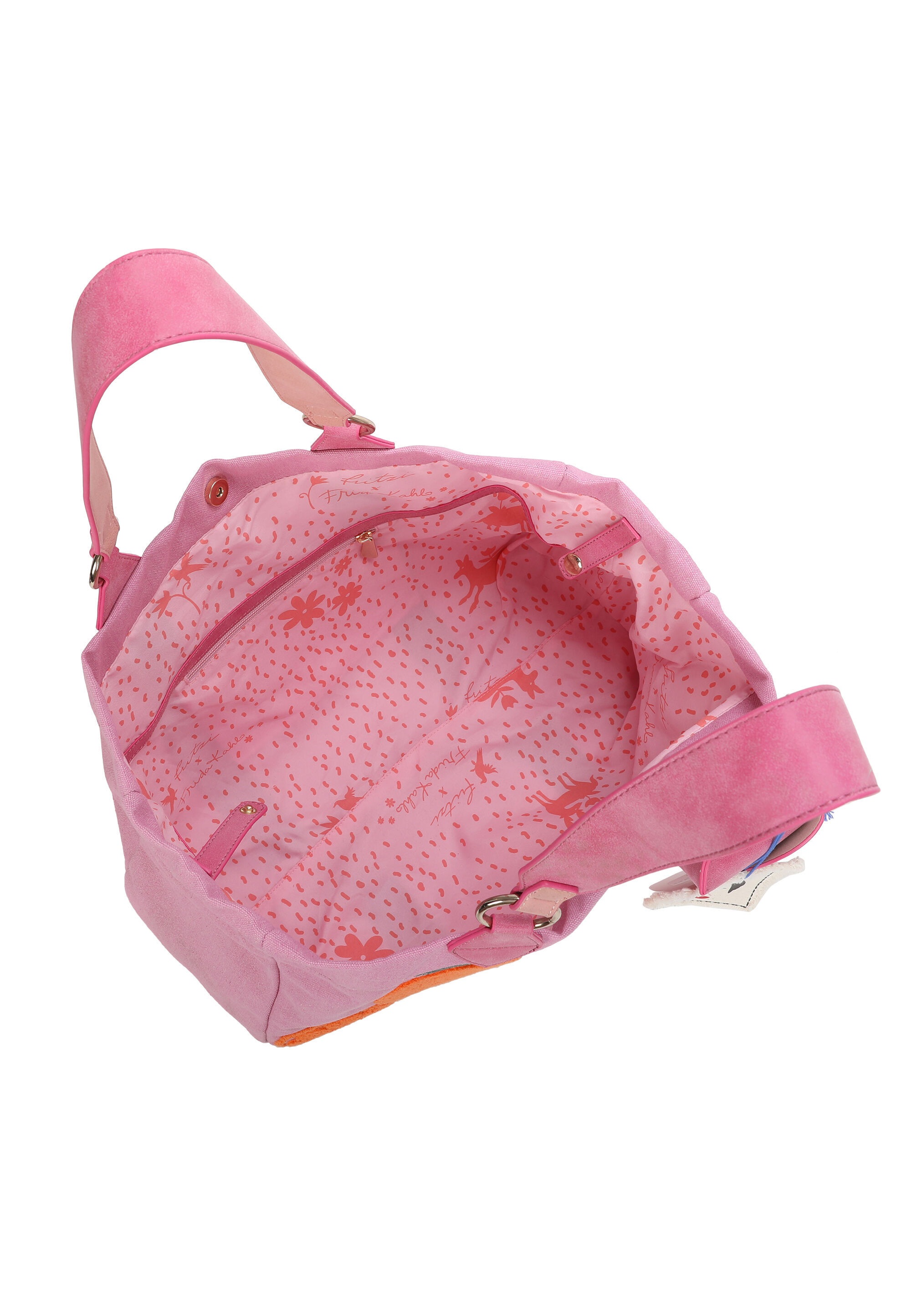 Fritzi aus Preußen Shopper »Fritzi x Frida Kahlo« mit Orangen-Motiv