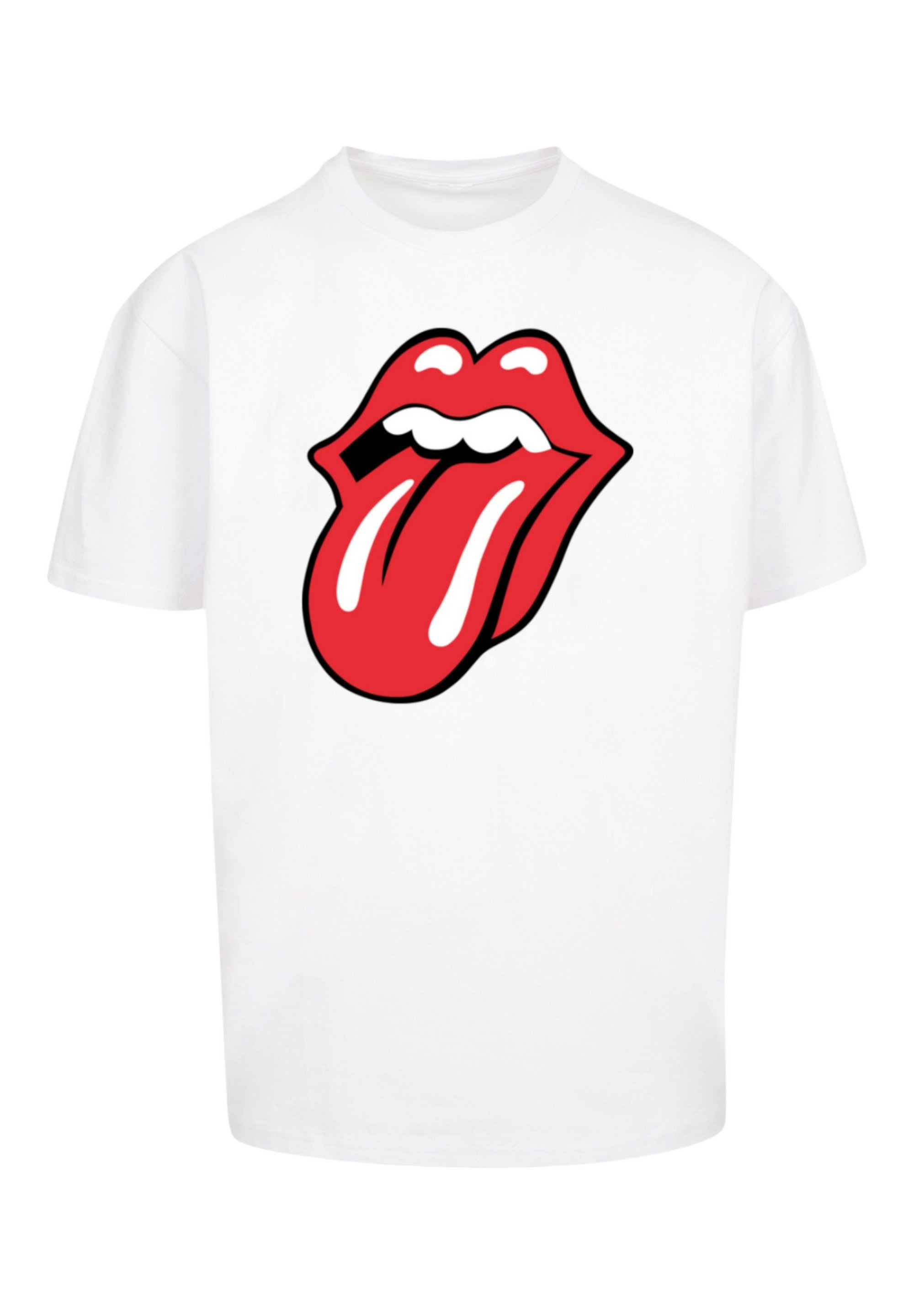 F4NT4STIC T-Shirt »The Rolling Stones Zunge«, Premium Qualität