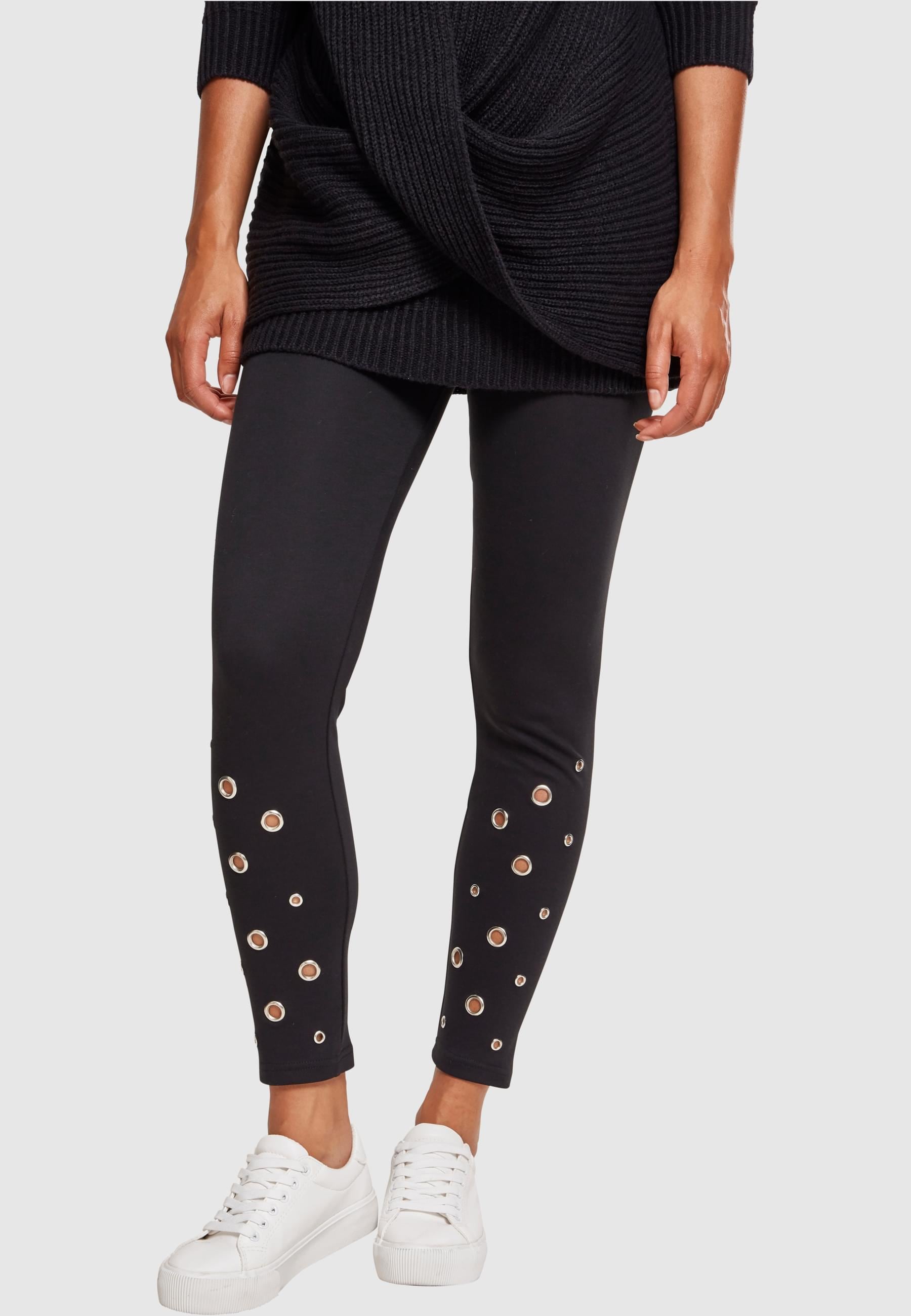 URBAN CLASSICS Leggings »Urban Classics Damen Ladies Eyelet Leggings«, (1 tlg.)