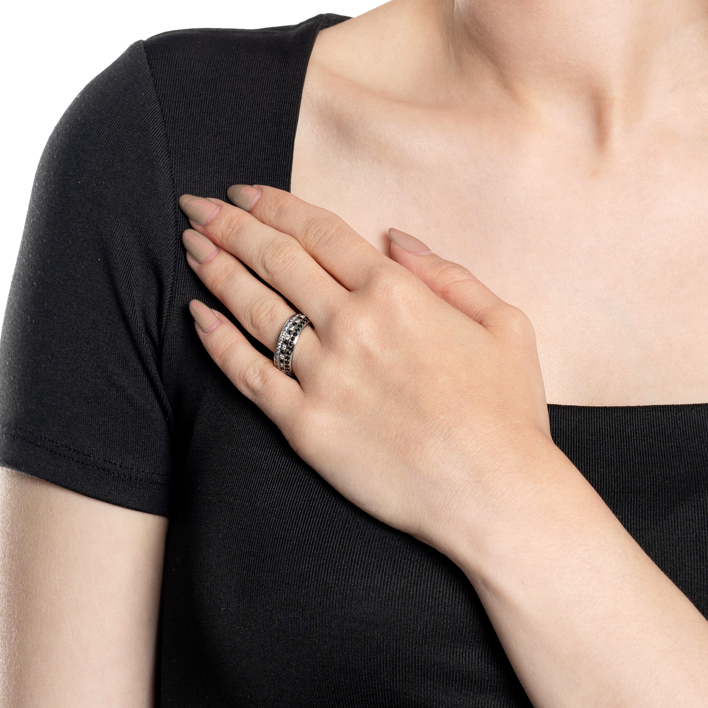 LEONARDO Fingerring »Ring Atura, 024318,024319,024320,024321,024322«, mit Zirkonia (synth.)