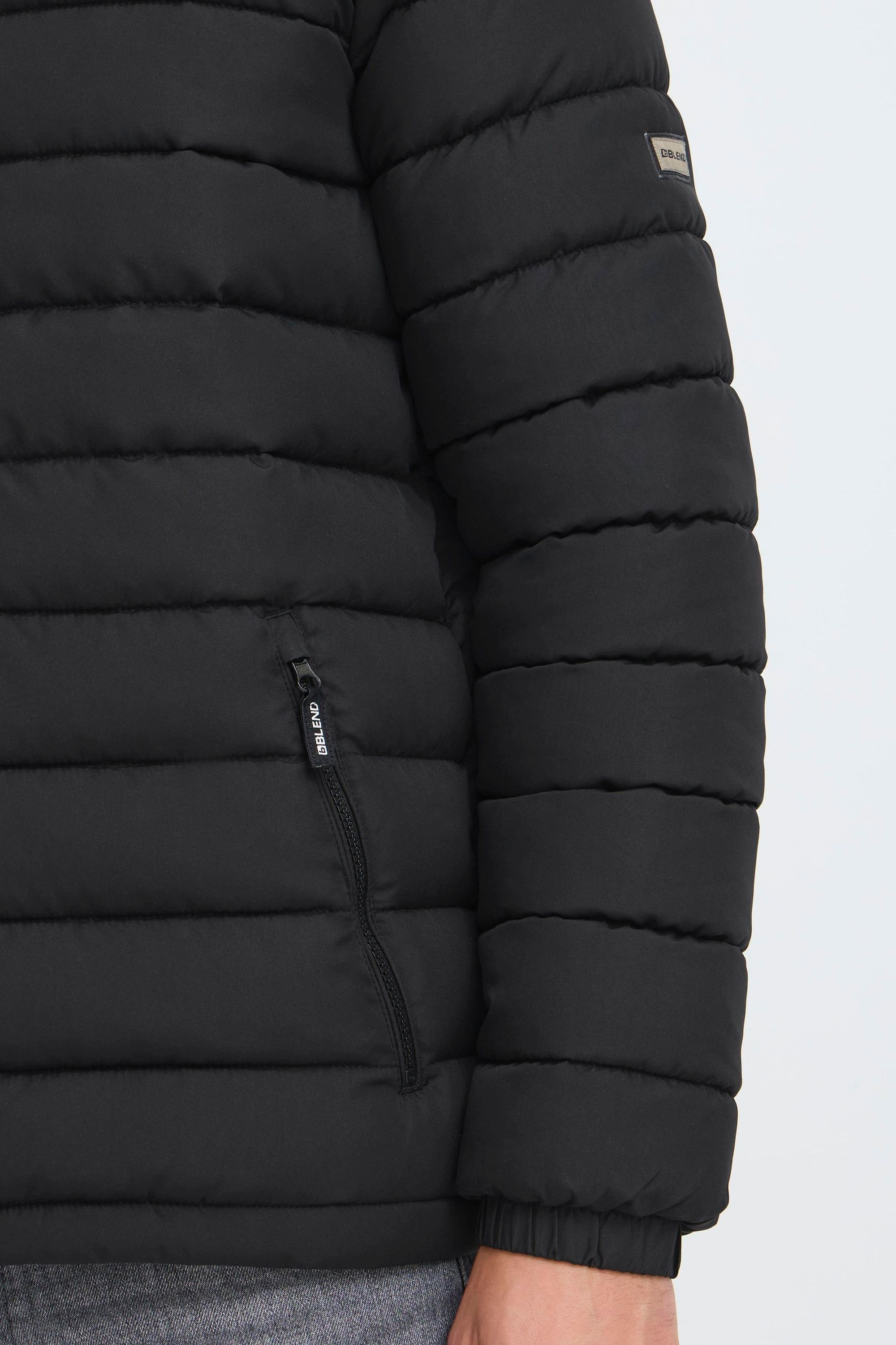 Blend Steppjacke »BHMelax« ohne Kapuze Schicke Steppjacke mit Reißverschlusstaschen