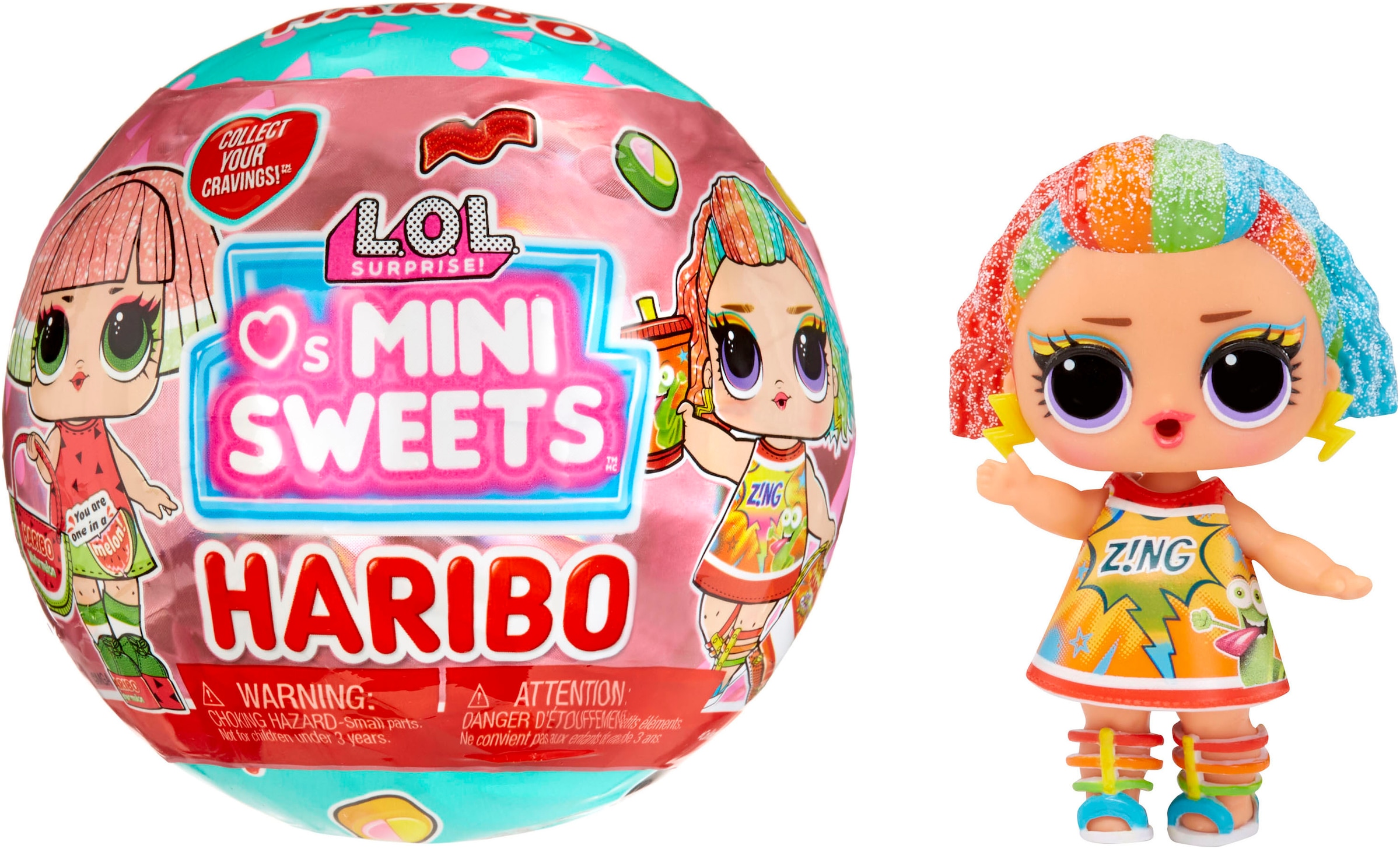 Anziehpuppe »L.O.L. Surprise Loves Mini Sweets X HARIBO Dolls«, sortierte Lieferung