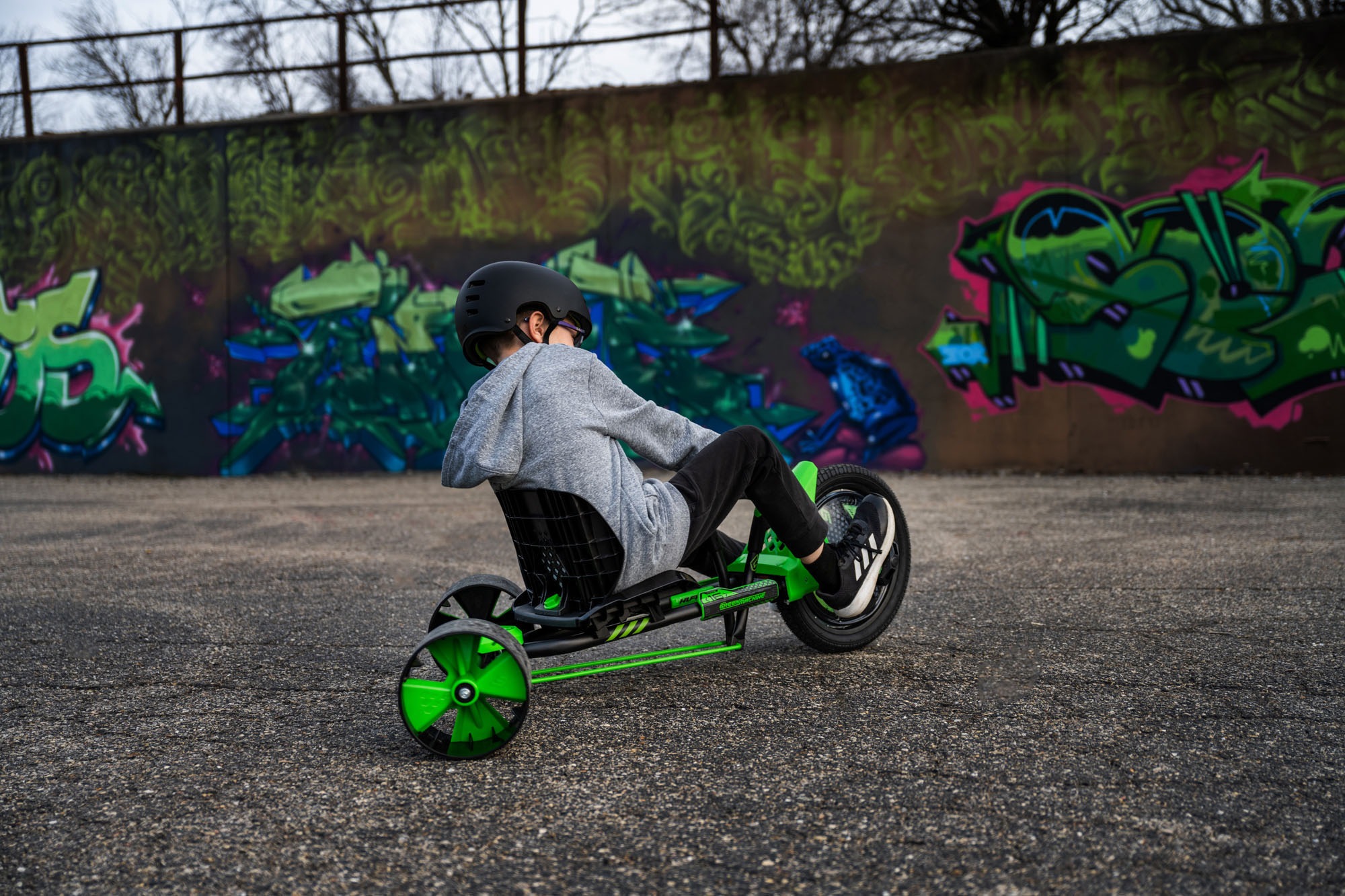 Huffy Elektro-Kindertrike »Green Machine 16-Zoll Drift Trike«, ab 5 Monaten
