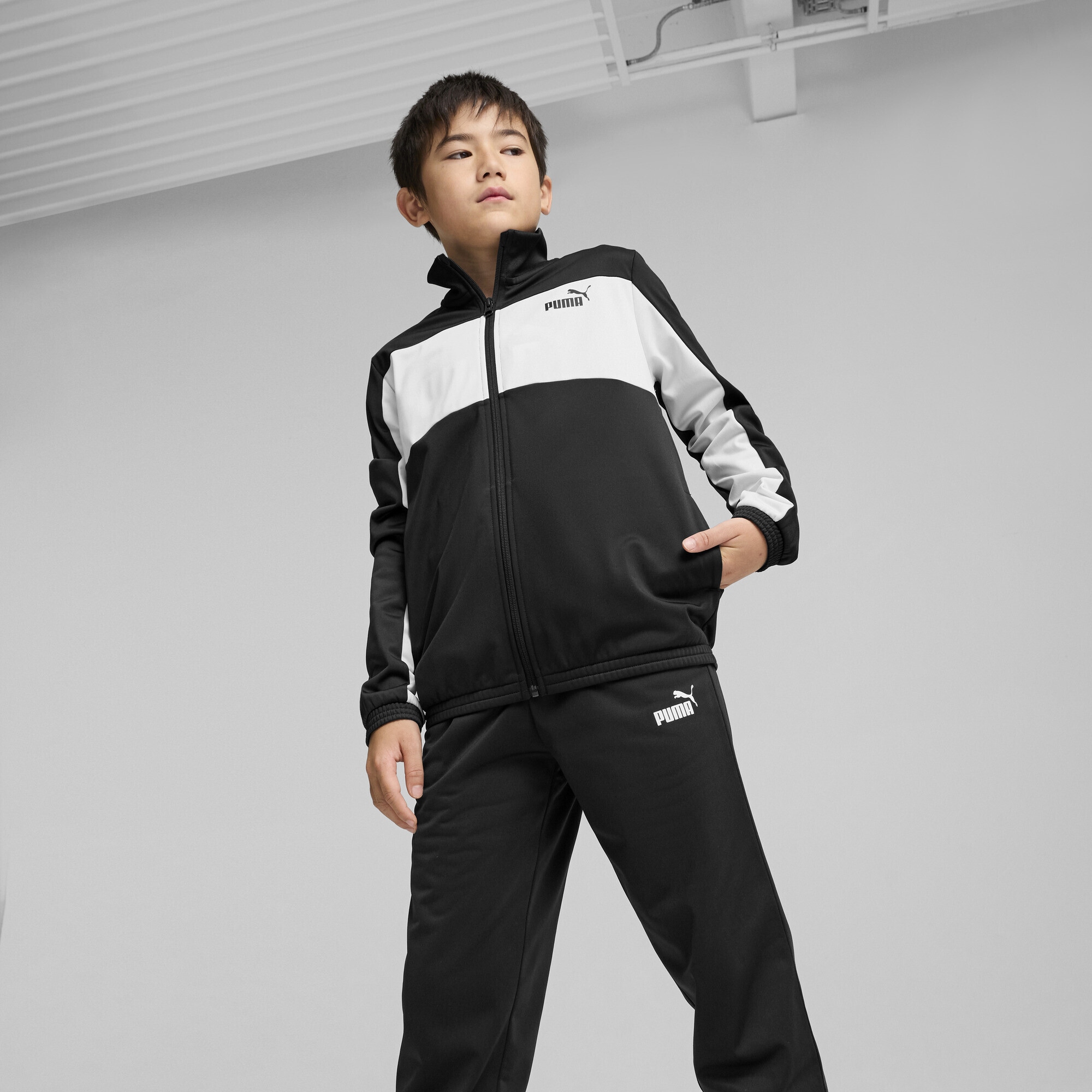 PUMA Jogginganzug »PUMA Poly Colourblock Jogginganzug Jungen«