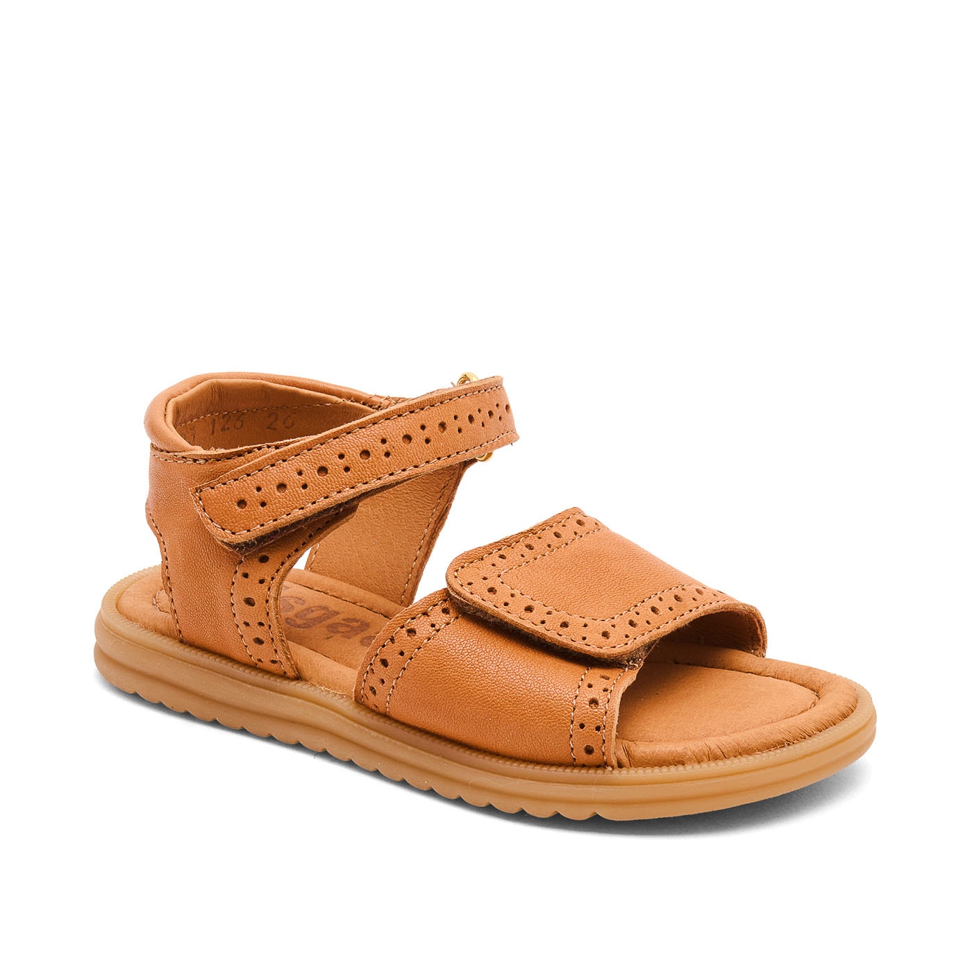 Bisgaard Sandale "Andrea" Sommerschuh, Mädchen Schuh mit Klett, Größenschablone zum Download