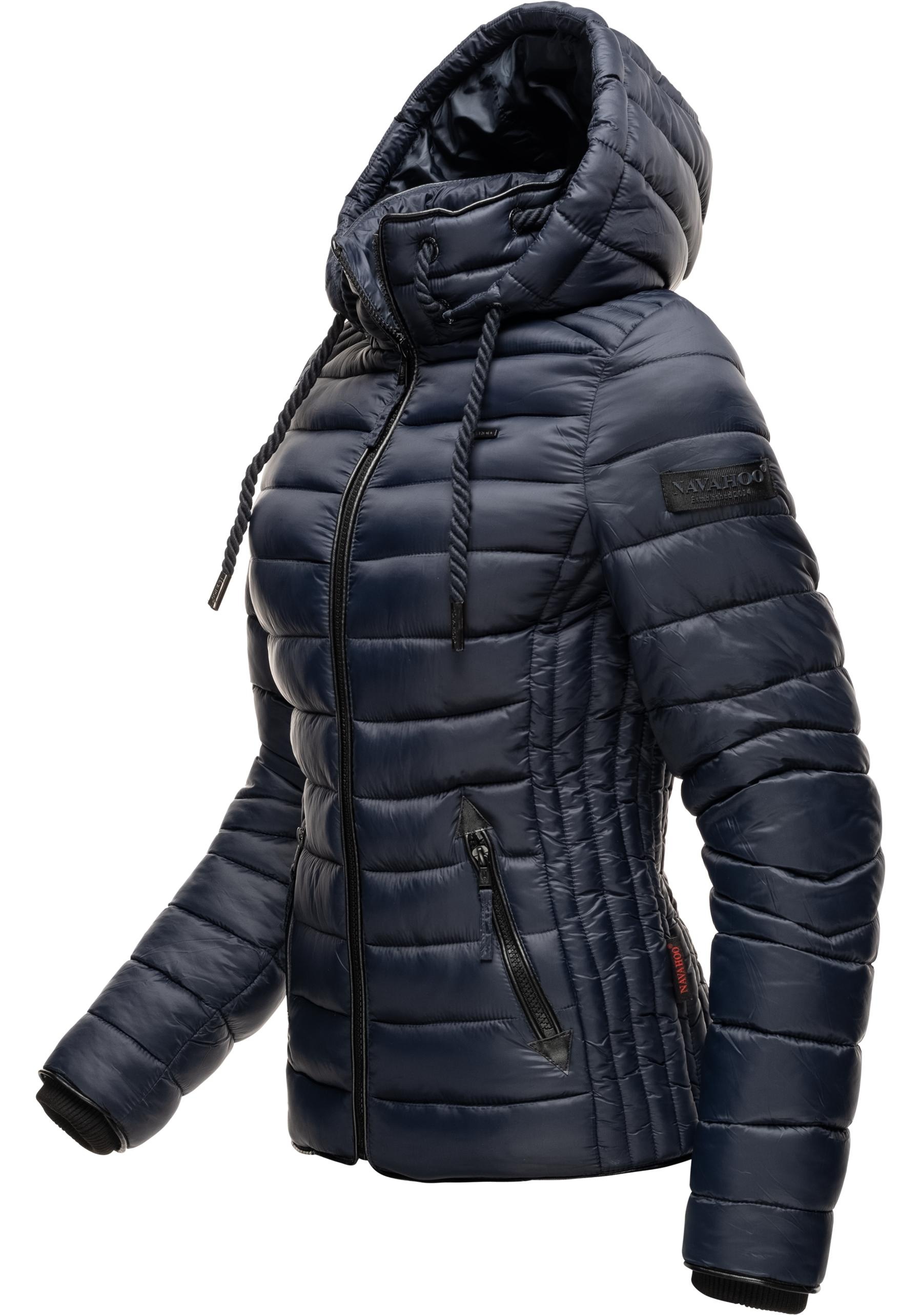 Navahoo Steppjacke "Lulana" mit Kapuze leichte Übergangsjacke mit Kapuze günstig online kaufen