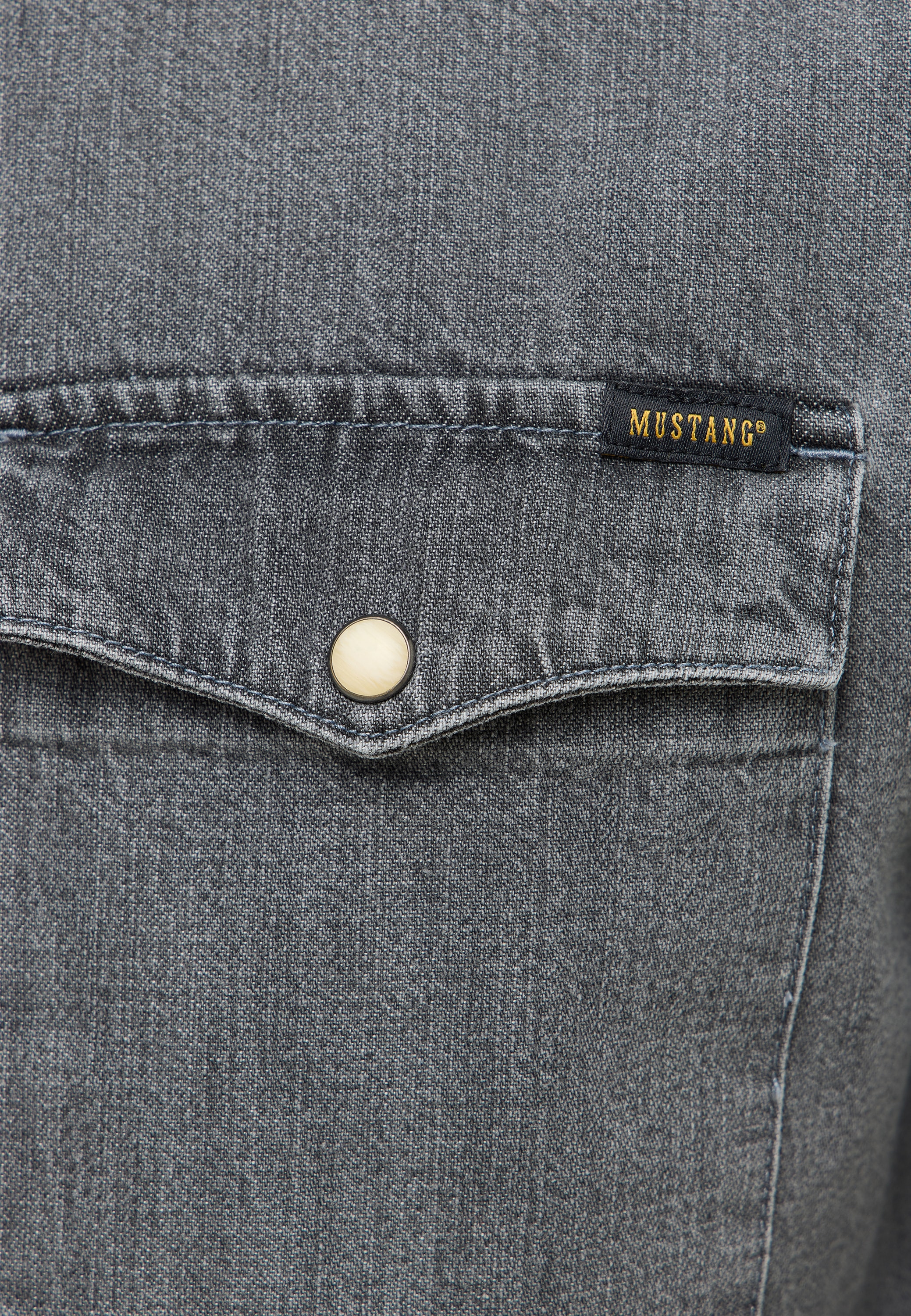 MUSTANG Langarmhemd »Herren Style Duver«