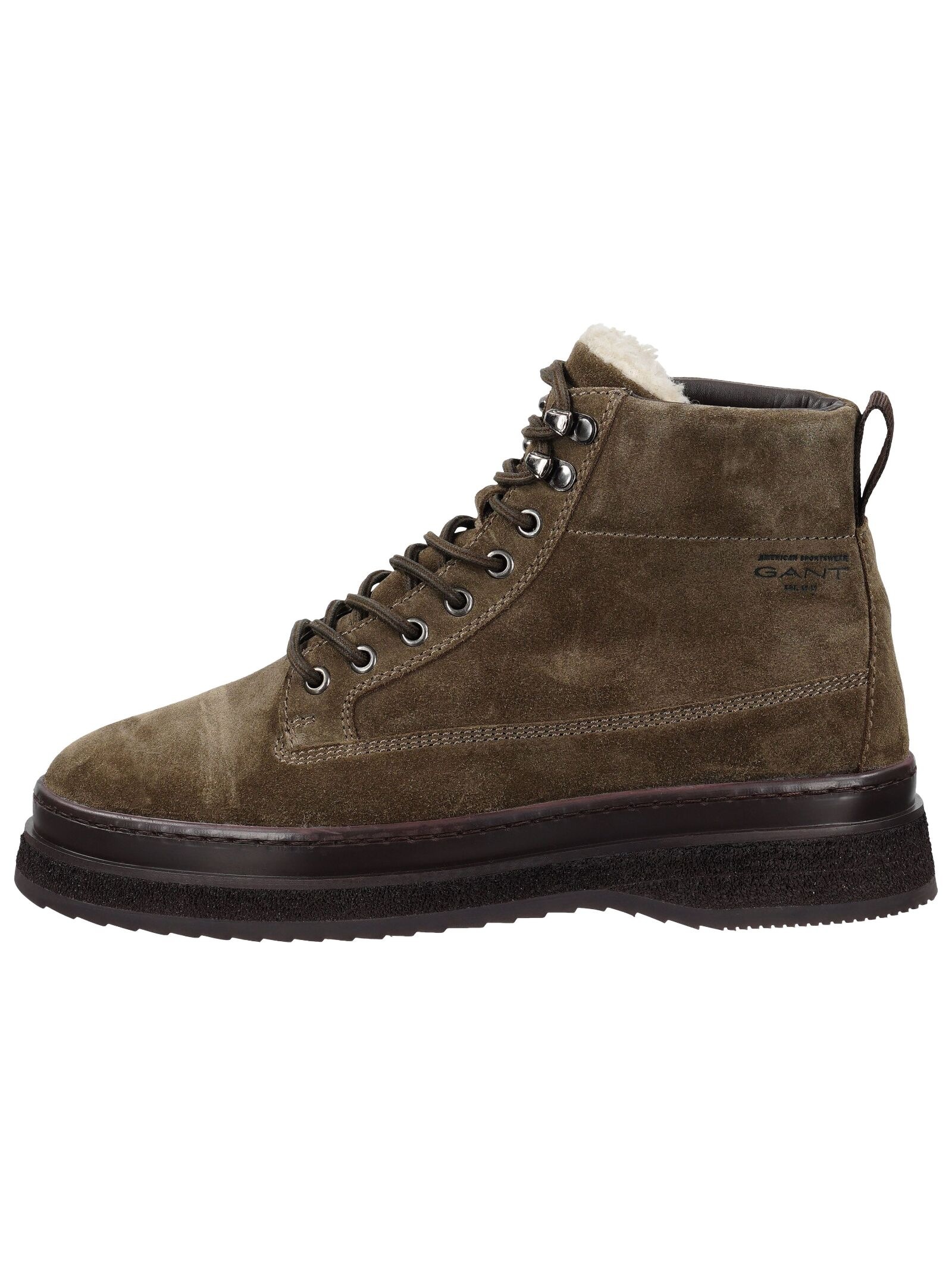 Gant Schnürstiefelette "Gant Stiefelette Veloursleder" günstig online kaufen