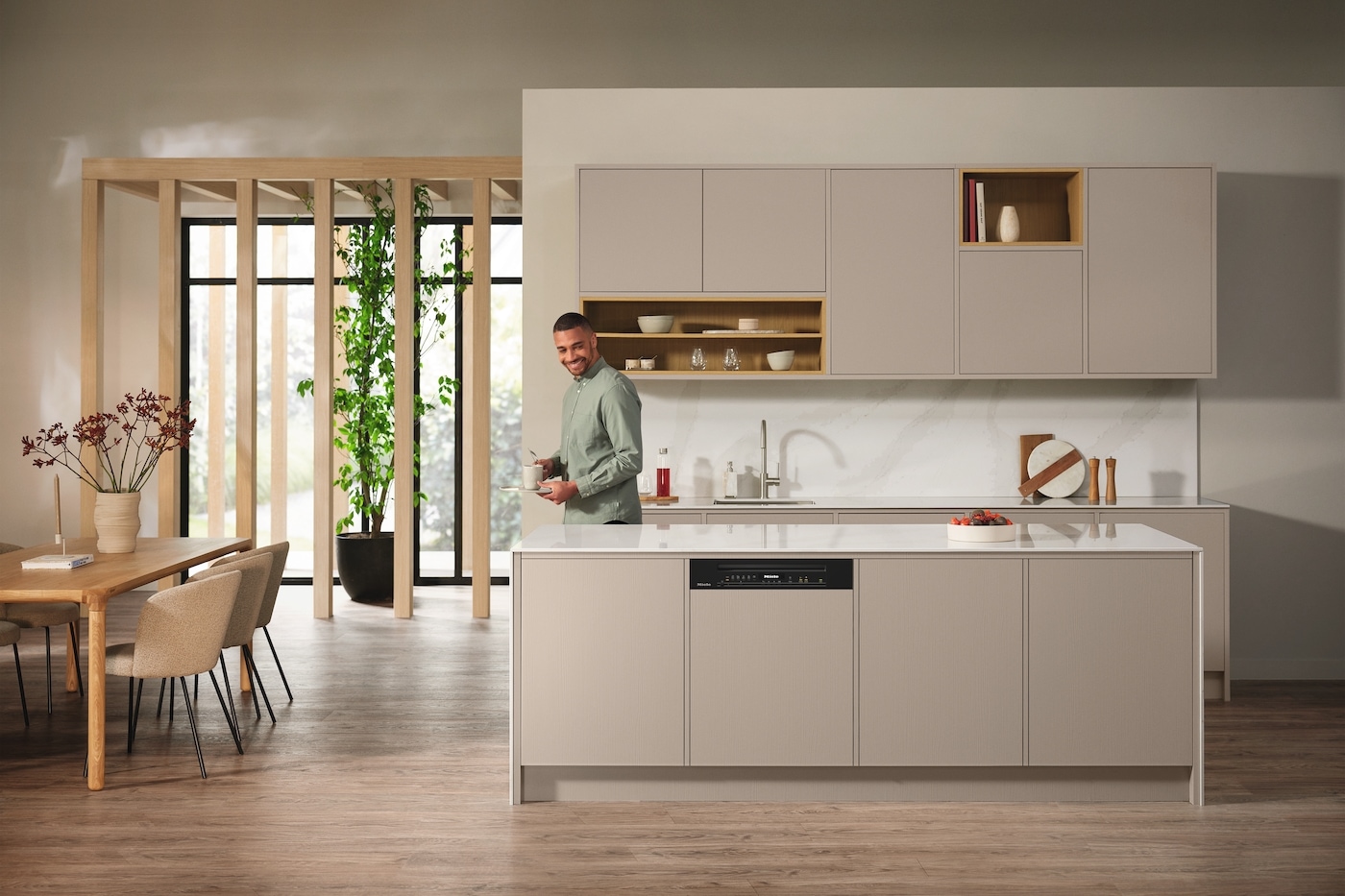 Miele teilintegrierbarer Geschirrspüler »G 7210 SCi«, 14 Maßgedecke
