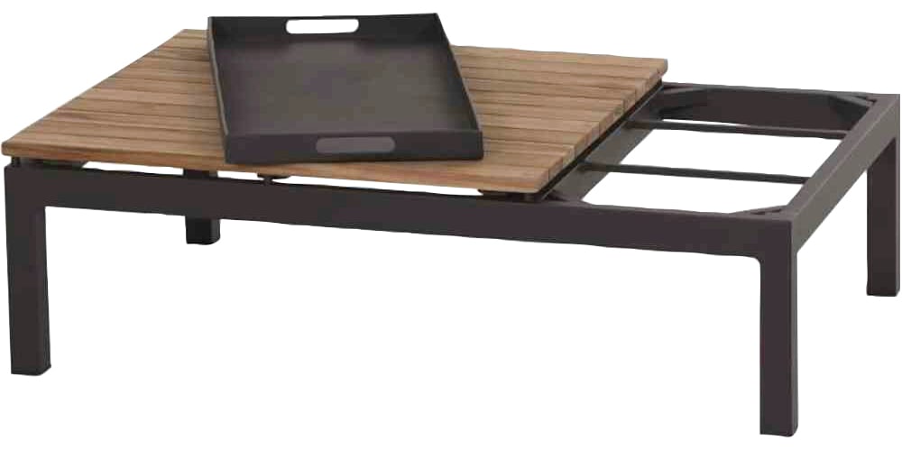 Siena Garden Gartentisch »Alvida«, 74x74x30 cm, Teakholz