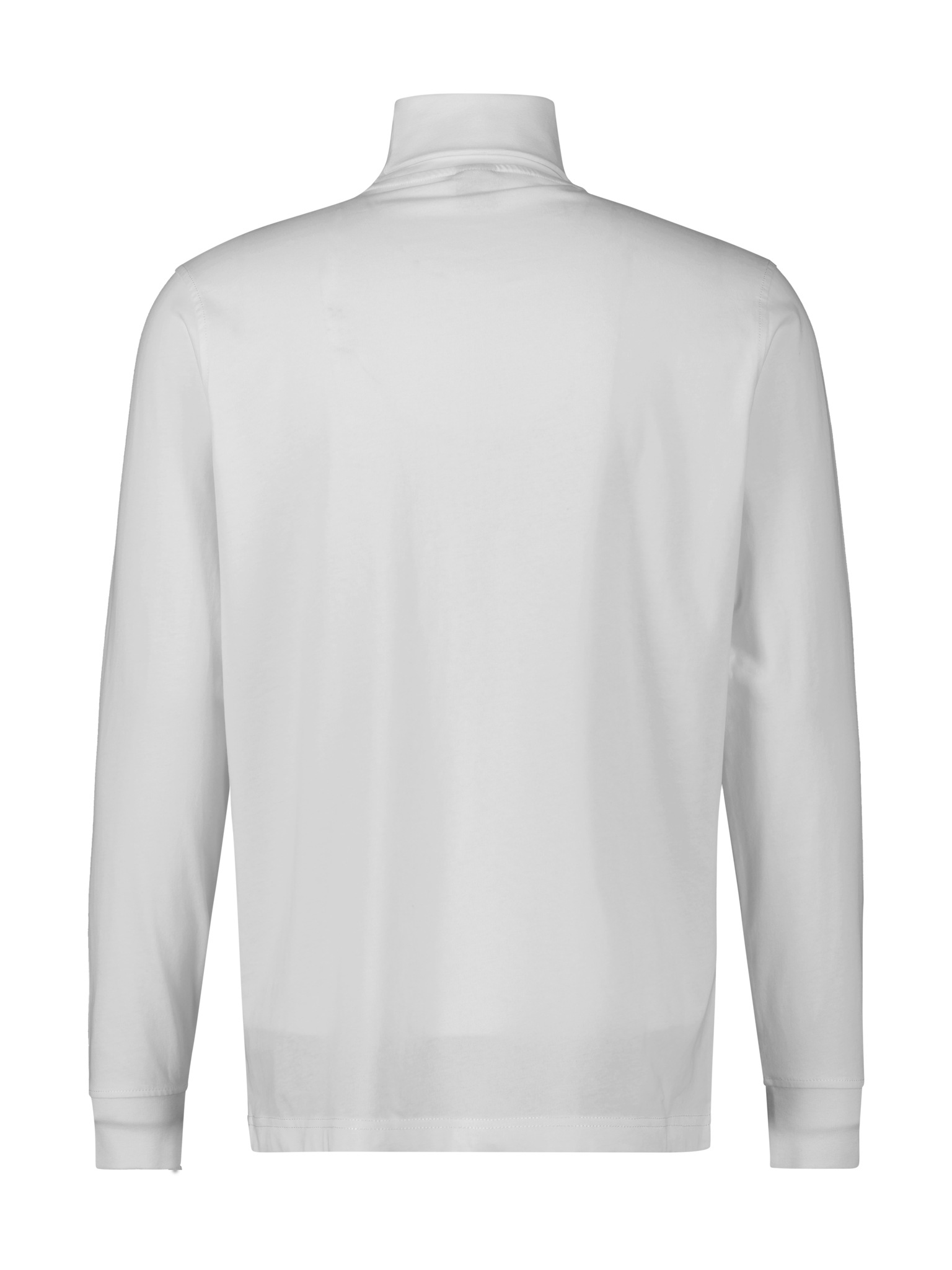 LERROS Rollkragenshirt mit Logo Stickerei