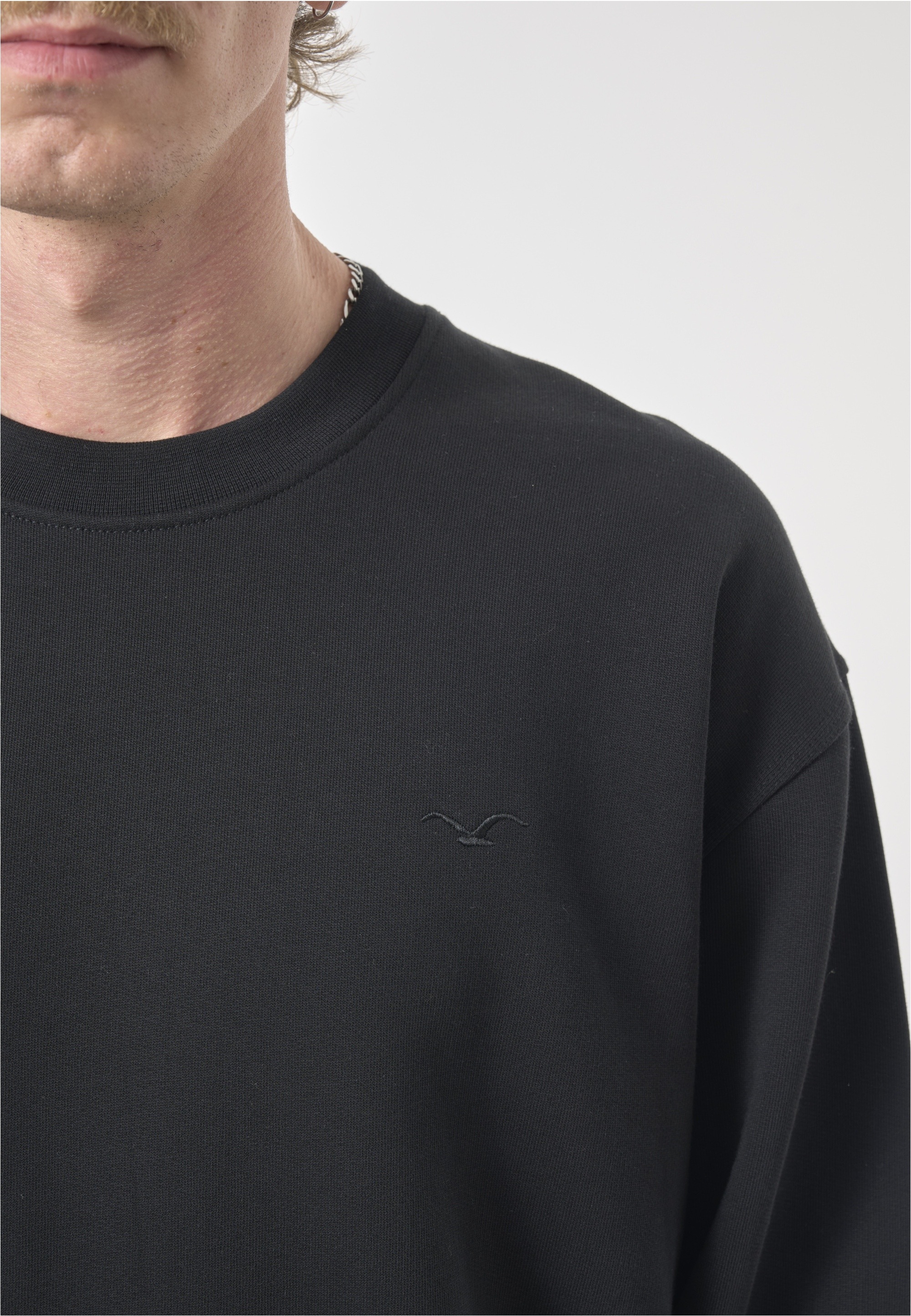 Cleptomanicx Strickpullover »Boxy Crewneck Ligull Boxy Crop«, mit lockerem Schnitt
