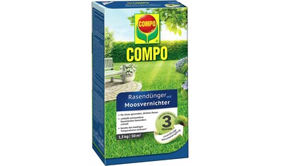 Compo Rasendünger »mit Moosvernichter«, 1,5 kg kaufen