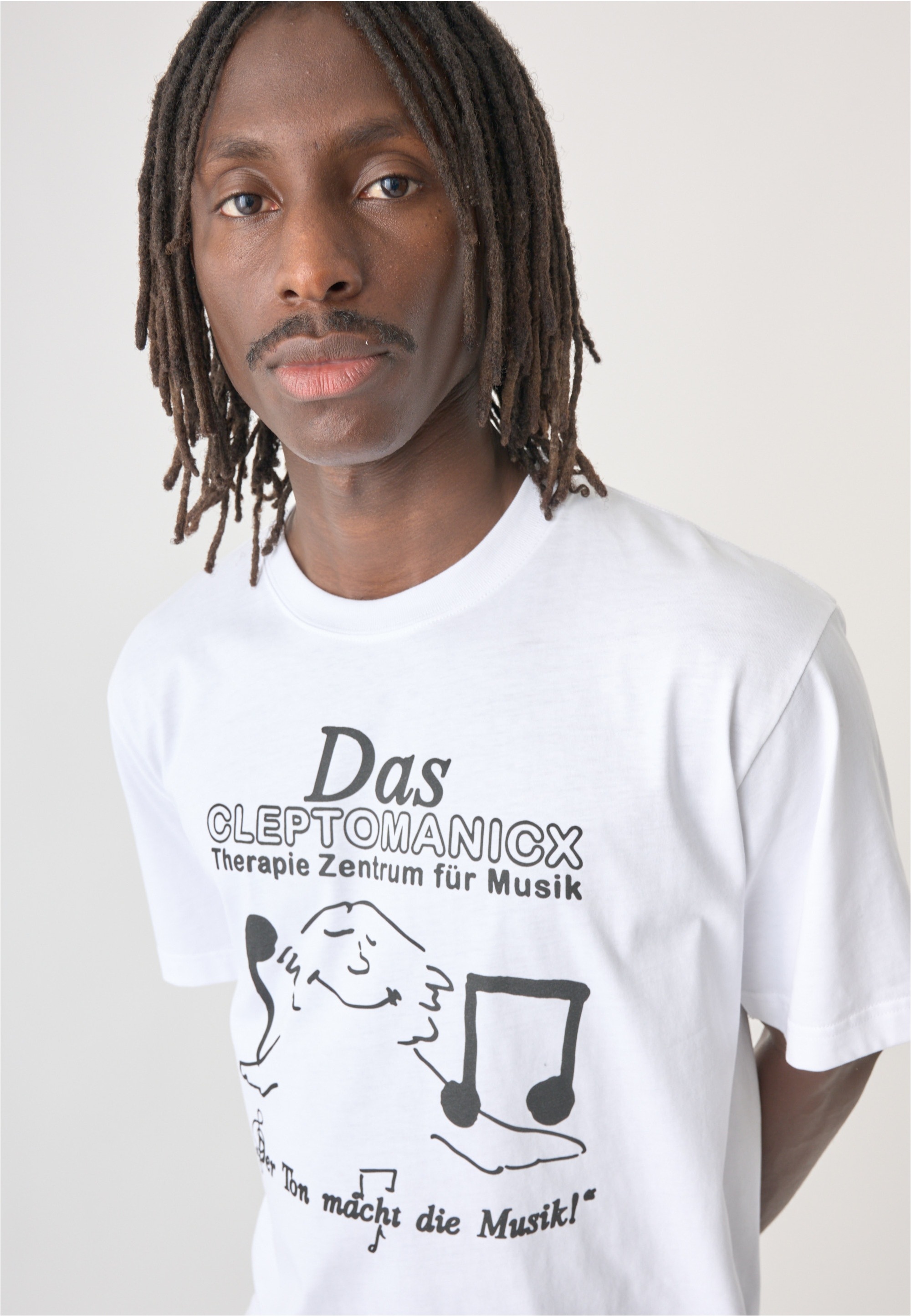 Cleptomanicx T-Shirt mit coolem Frontprint