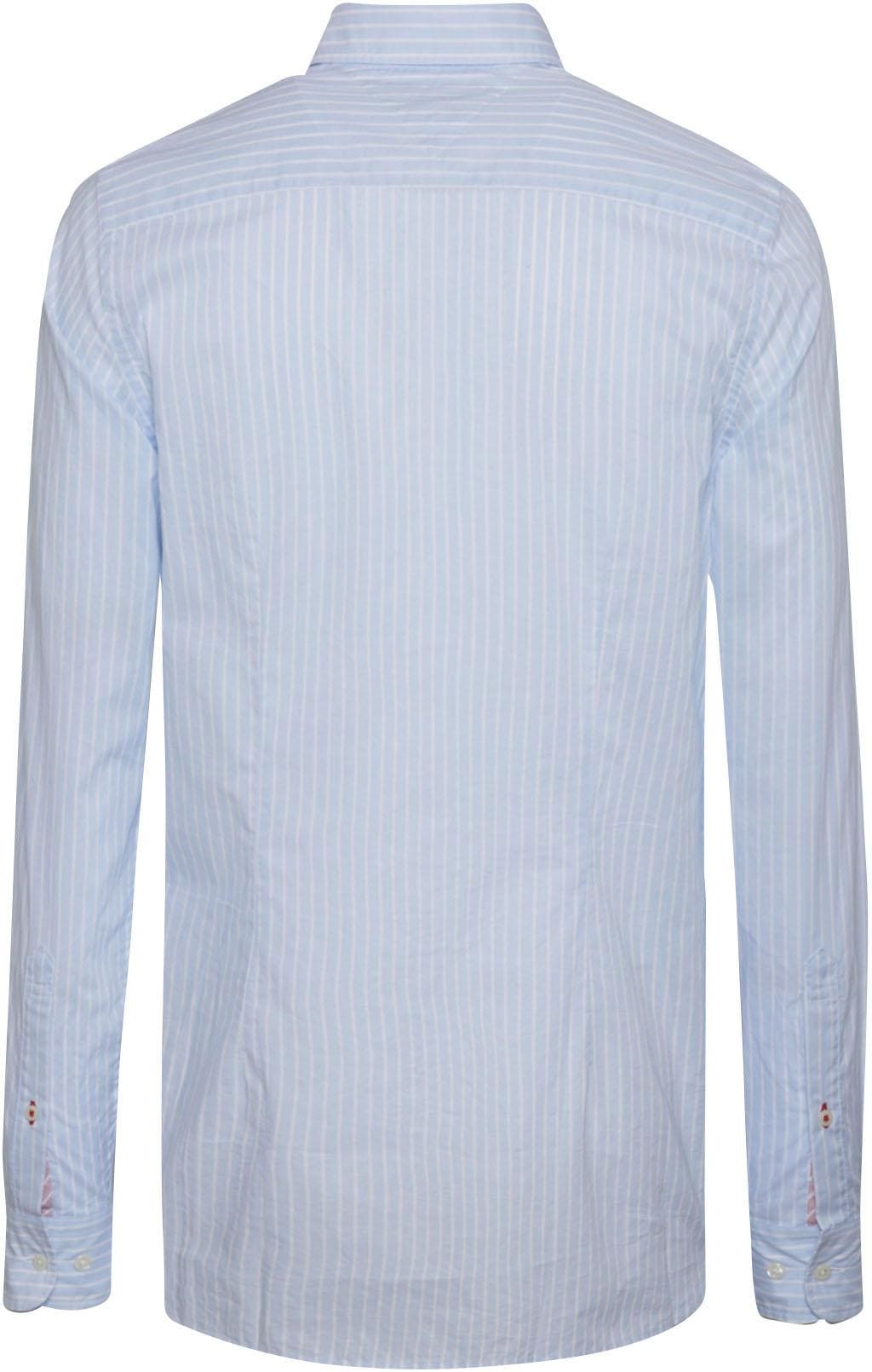 Tommy Hilfiger Langarmhemd »SLIM FIL STRIPE SHIRT«