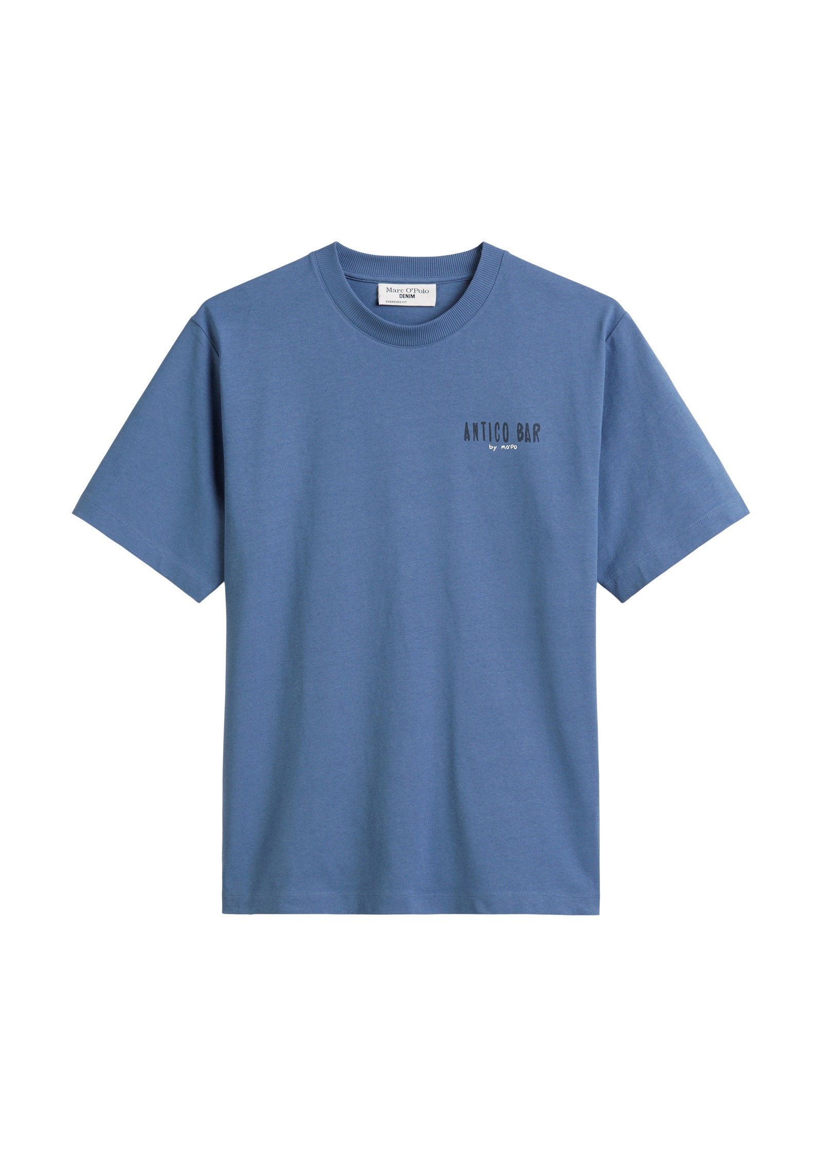 Marc O'Polo DENIM T-Shirt »mit markantem Rückenprint«