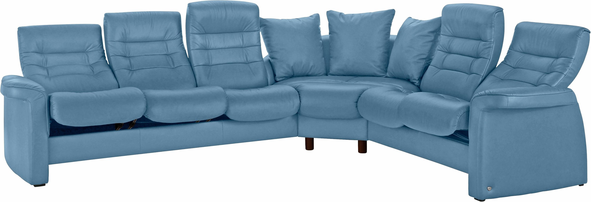 Ecksofa »Sapphire«, High Back, inklusive Relaxfunktion & Rückenverstellung, Breite 303 cm