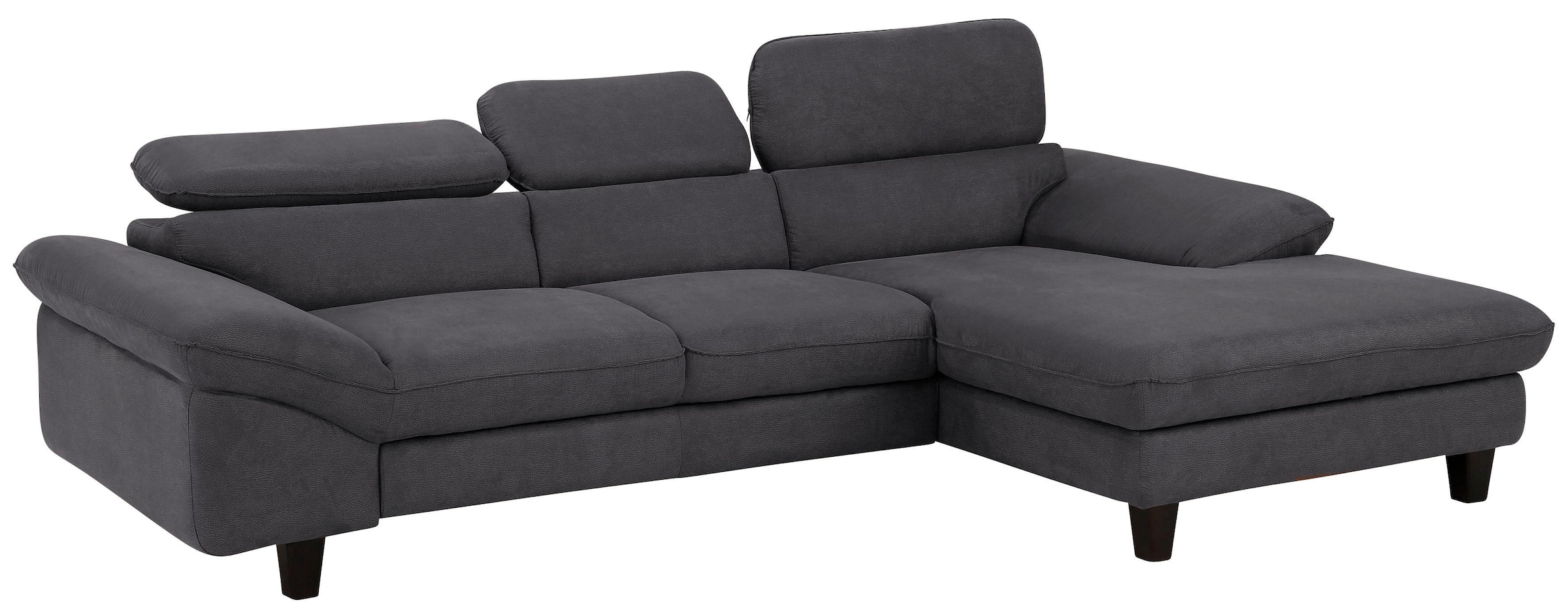 Home affaire Ecksofa »Pilot L-Form«, mit Kopfteilverstellung, wahlweise mit Bettfunktion & Bettkasten