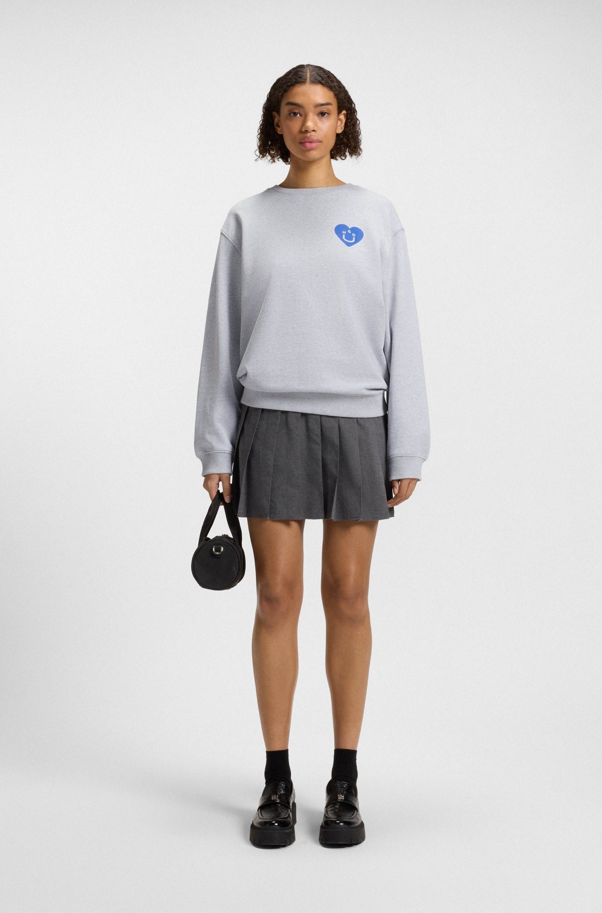 HUGO Blue Sweatshirt »Oversized Crew«