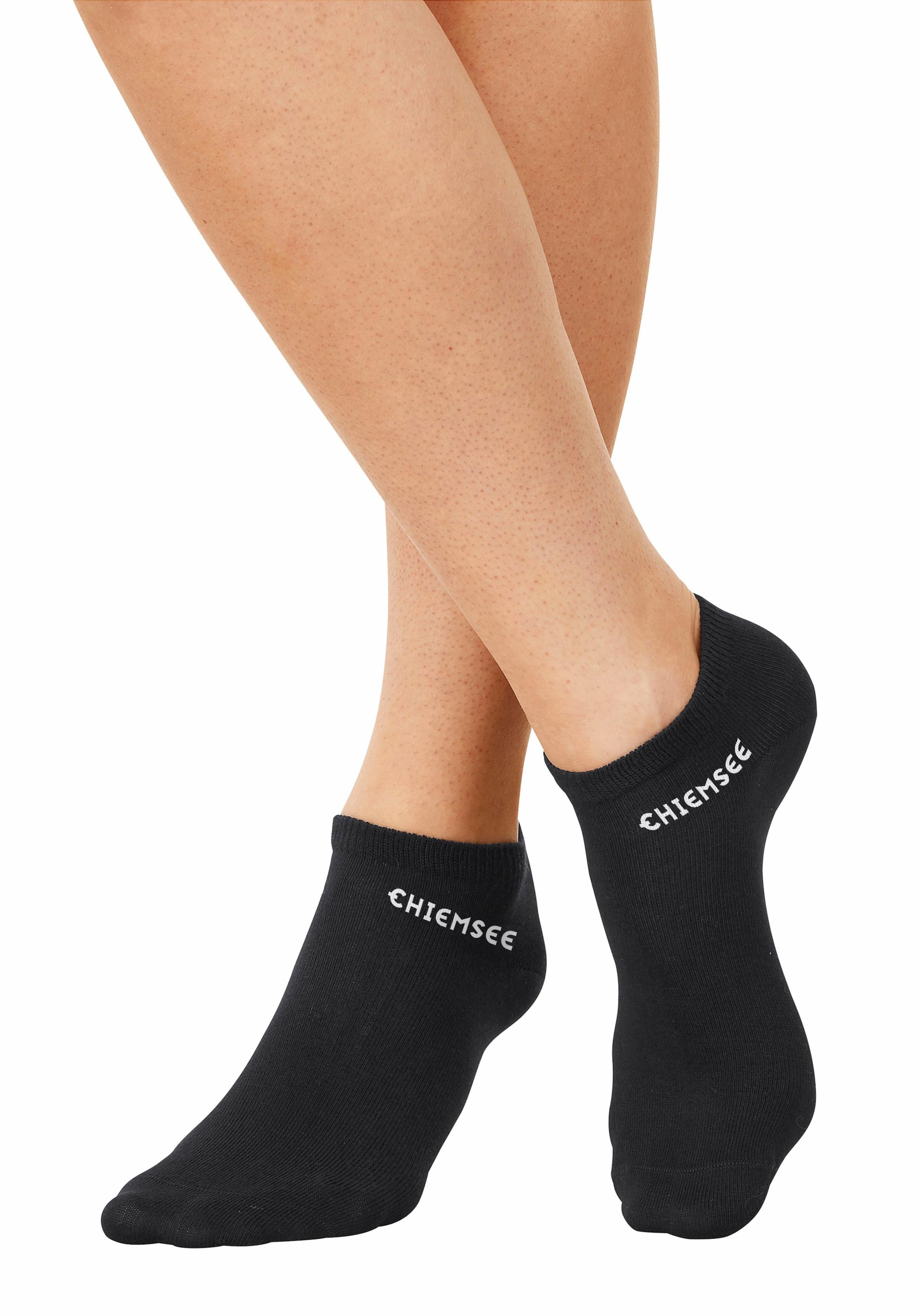 Chiemsee Sneakersocken, (Packung, 7 Paar), mit eingestricktem Schriftzug