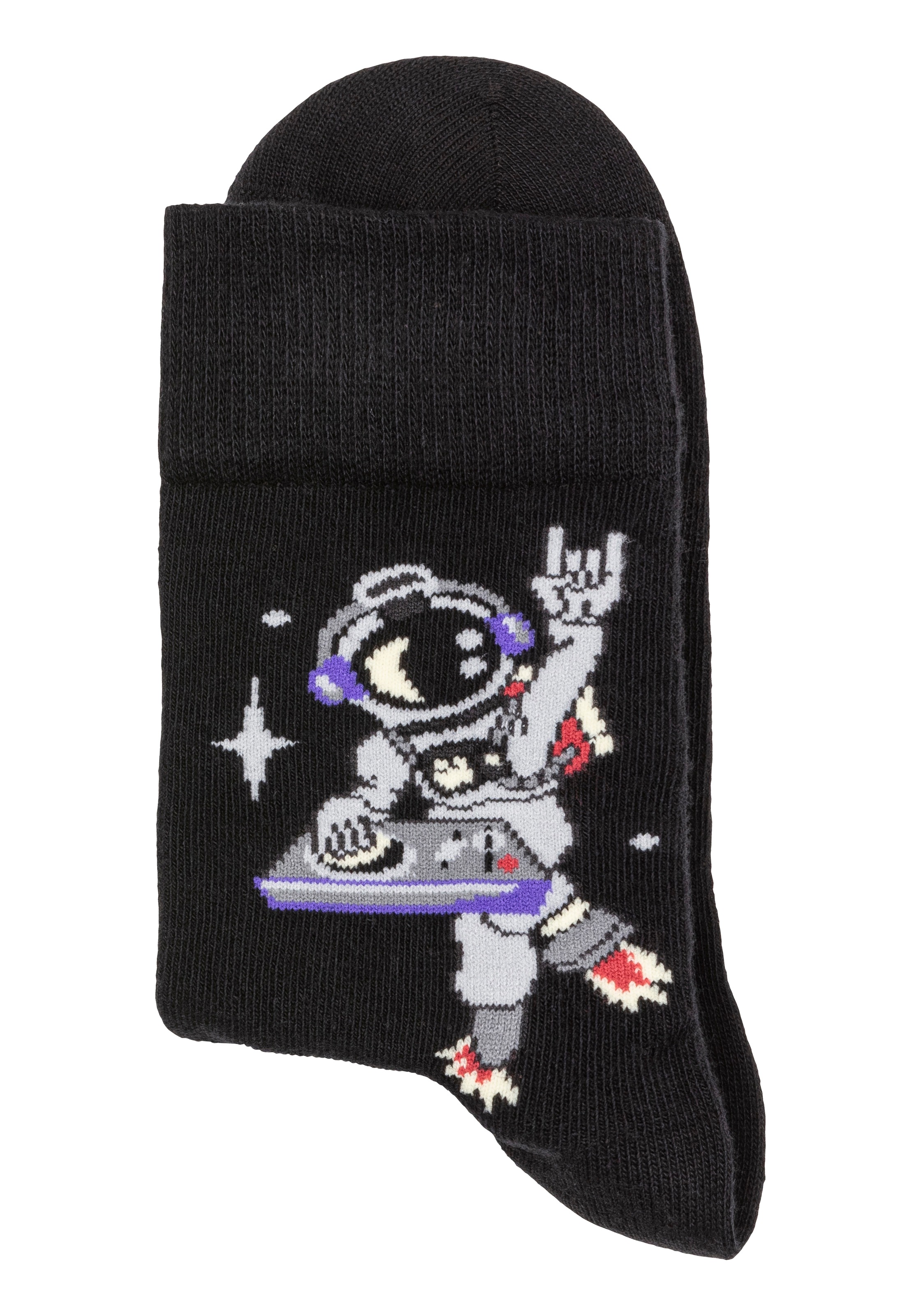 H.I.S Socken, (Packung, 5 Paar), mit Astronaut-Motiven