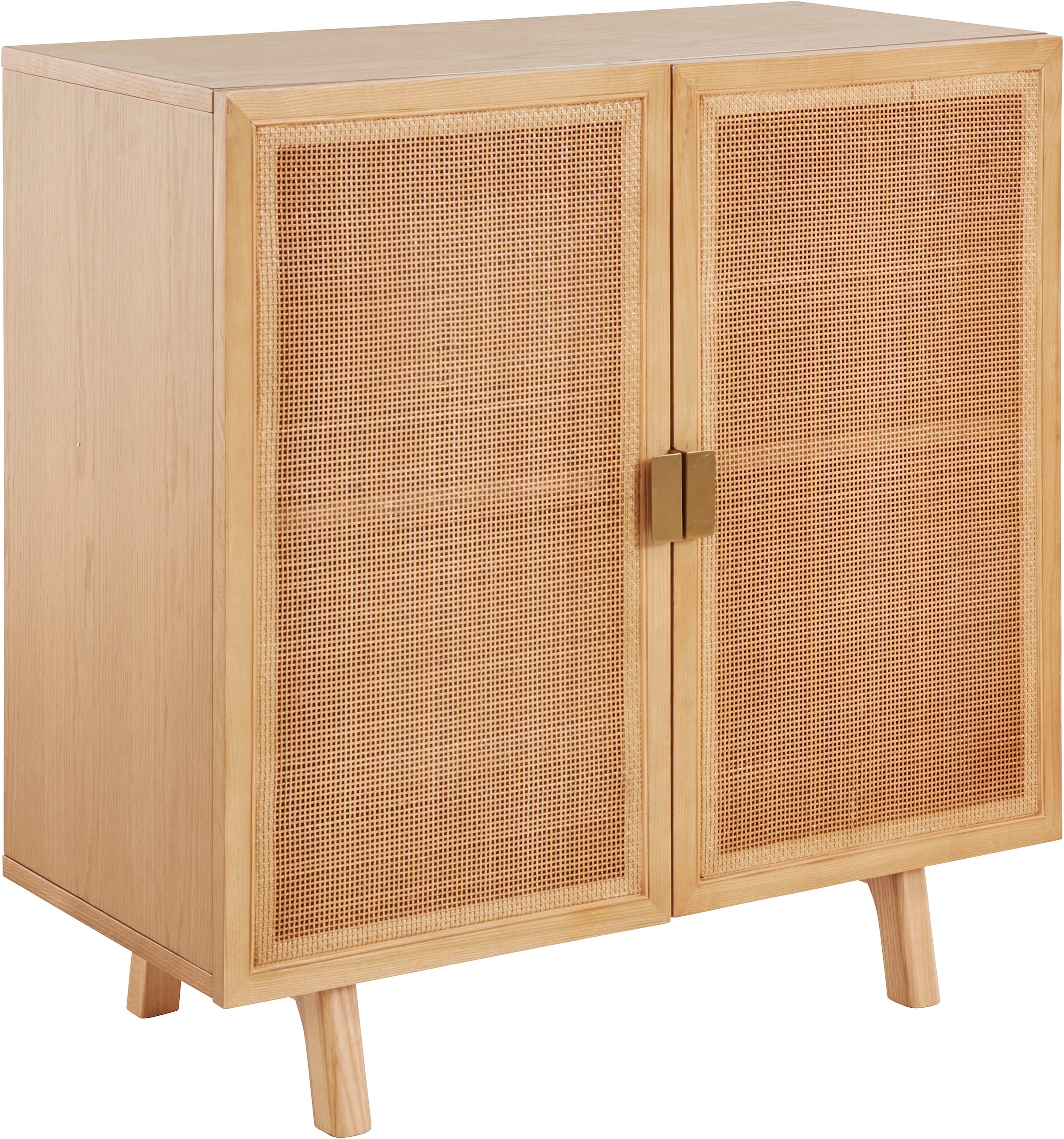 LeGer Home by Lena Gercke Sideboard "Lina", Mit Rattan Einsatz, 2 Innenfäch günstig online kaufen