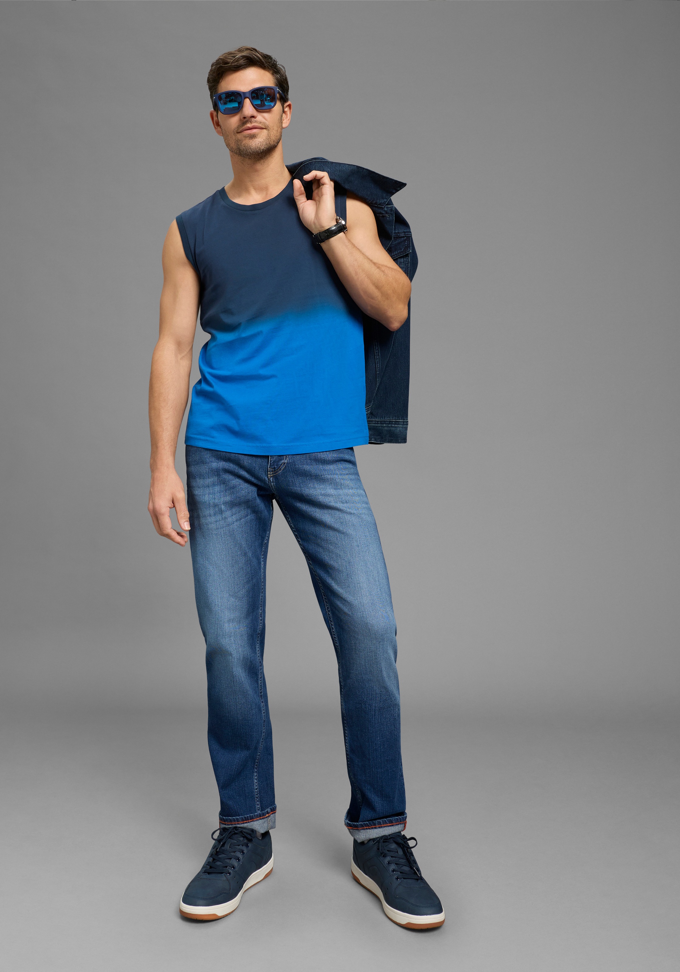 Man's World Muscleshirt »Neue Kollektion!« casual Stil, normale Passform, mit Rundhalsausschnitt