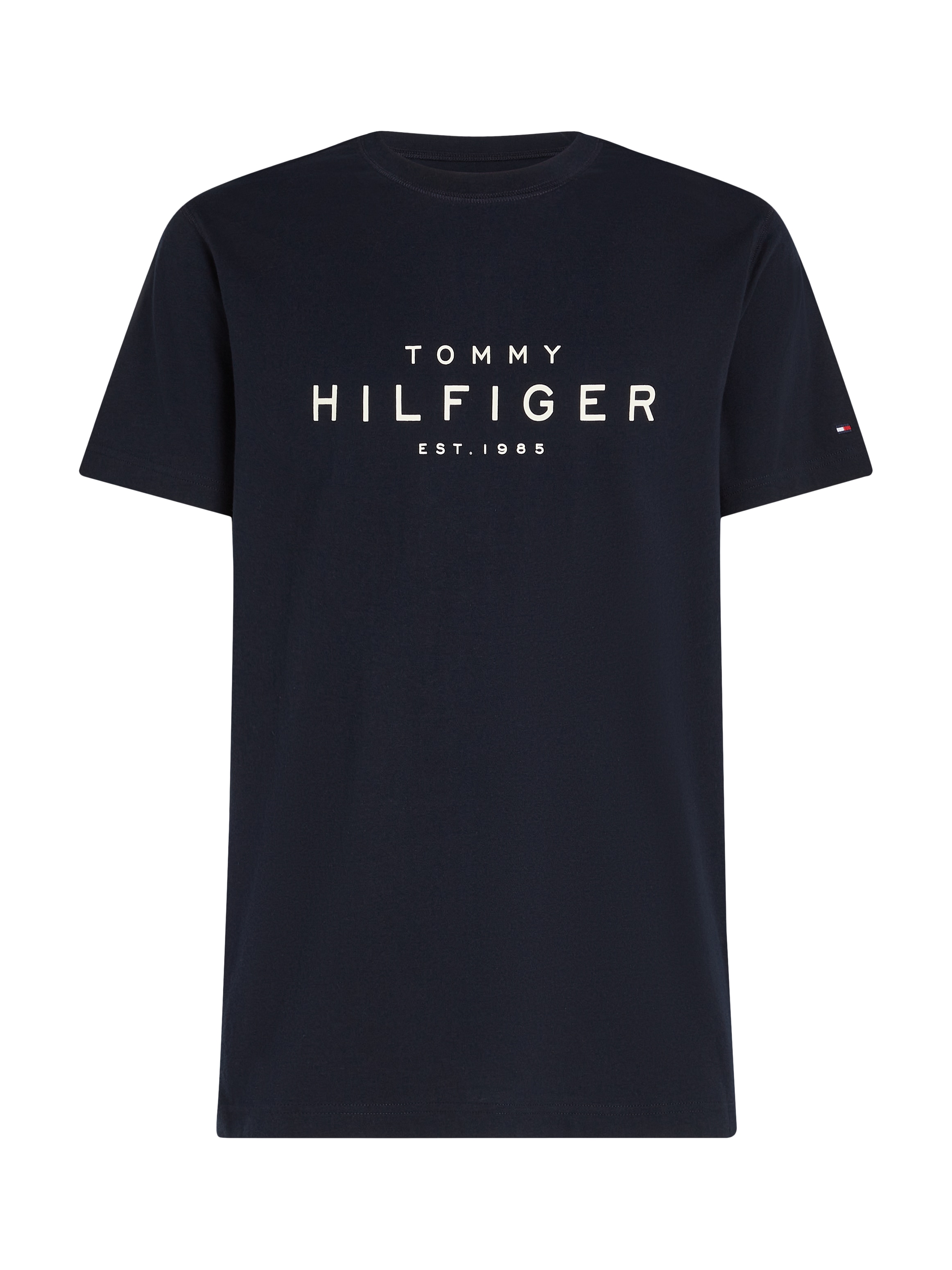 Tommy Hilfiger T-Shirt »BIG RWB HILFIGER TEE«, mit Logo