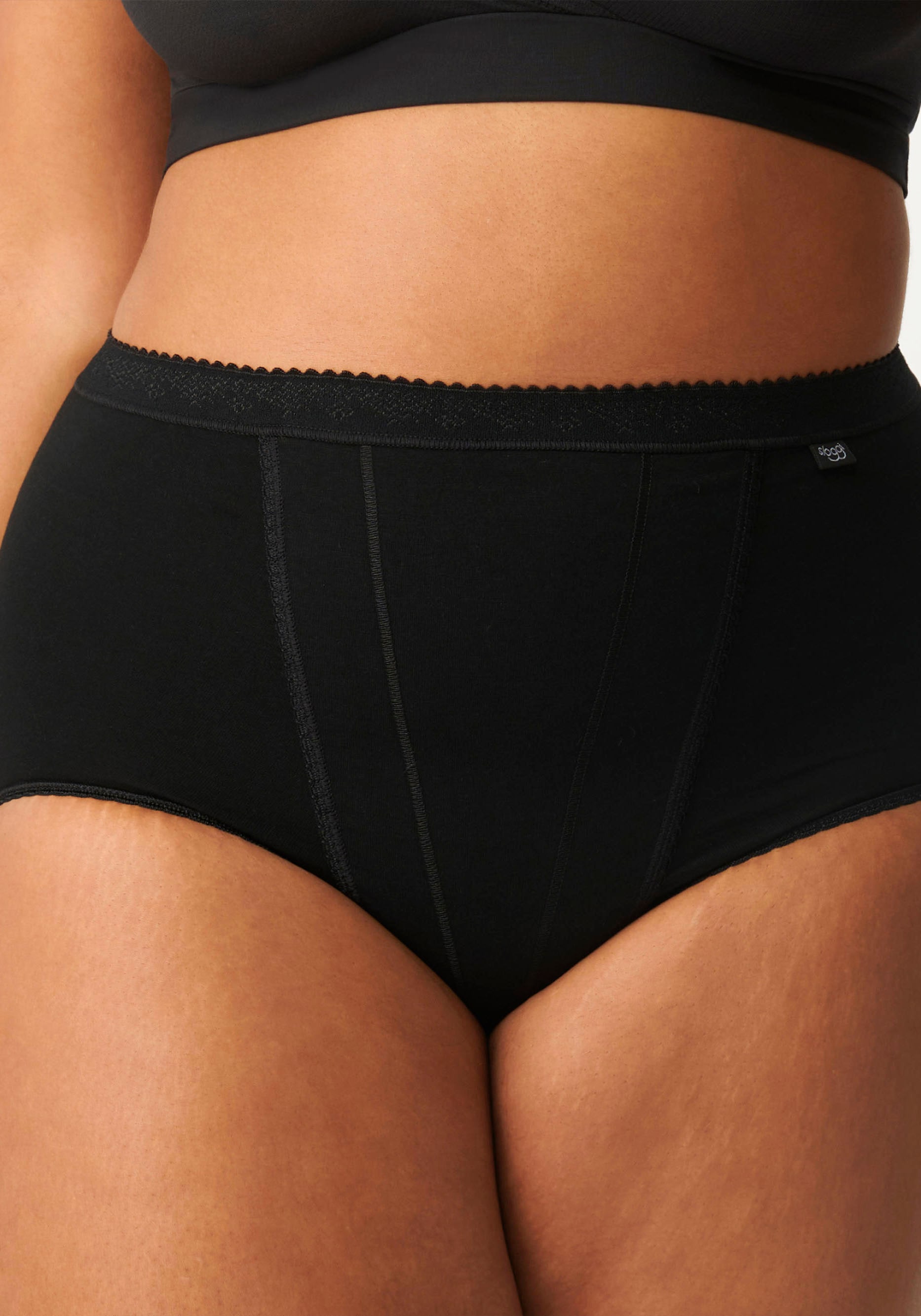 sloggi Shapingslip »Control Maxi 2P«, (2er Pack), doppellagige Bauchpartie