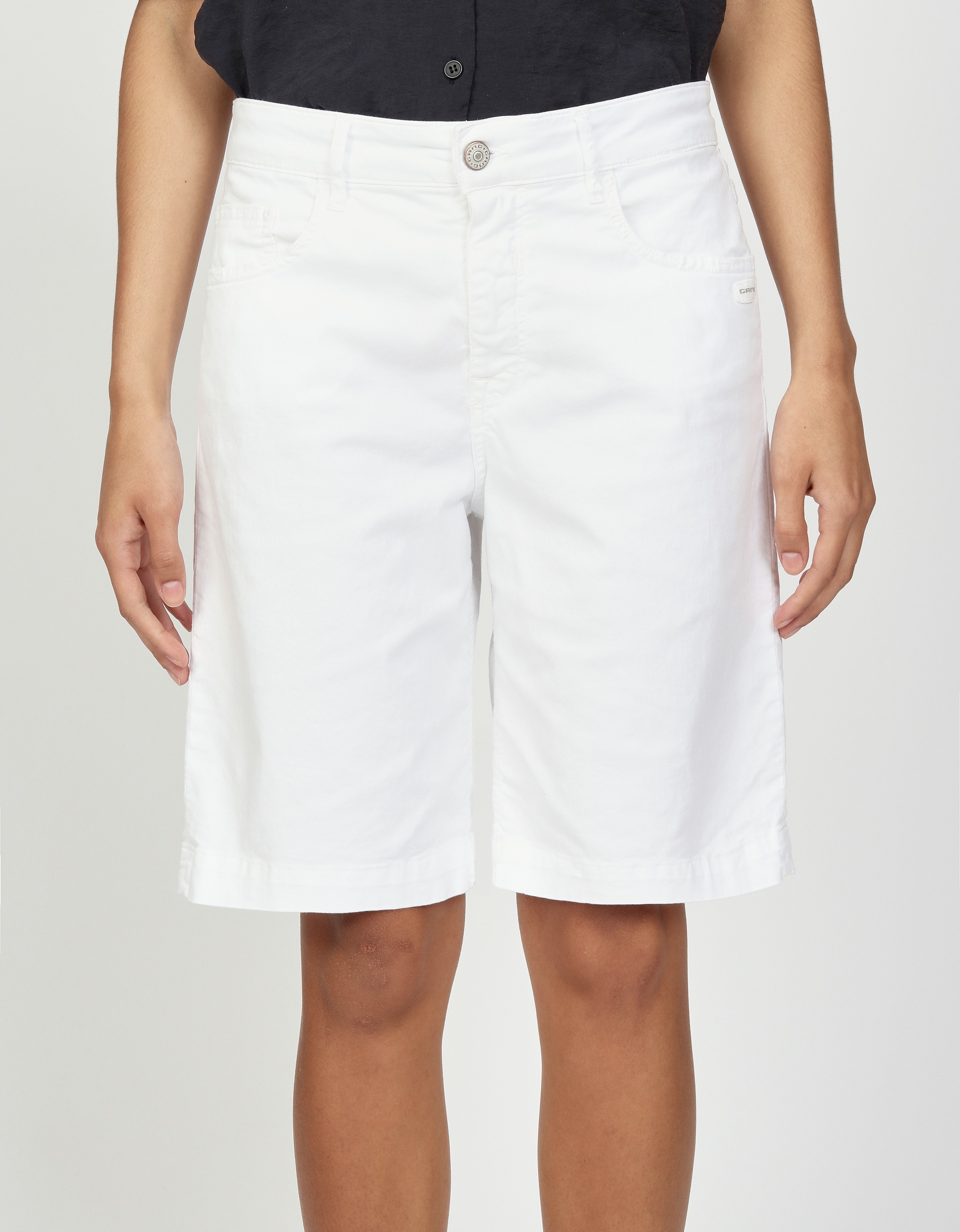 GANG Stoffhose »GANG Hosen Wide Fit 94CARLOTTA BERMUDA«