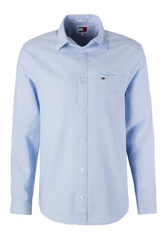 Langarmhemd »TJM REG LINEN BLEND SHIRT«