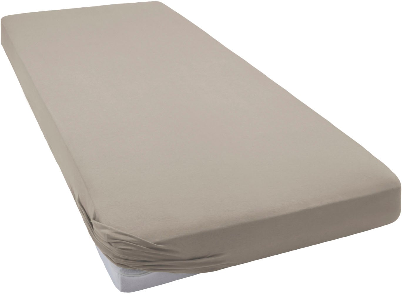 bellana Spannbettlaken "bellana exclusiv Topper aus 100% Mako-Baumwolle, 150 g/m²" feinste Mako-Baumwolle, für Topper bis 10cm Höhe, bügelfrei