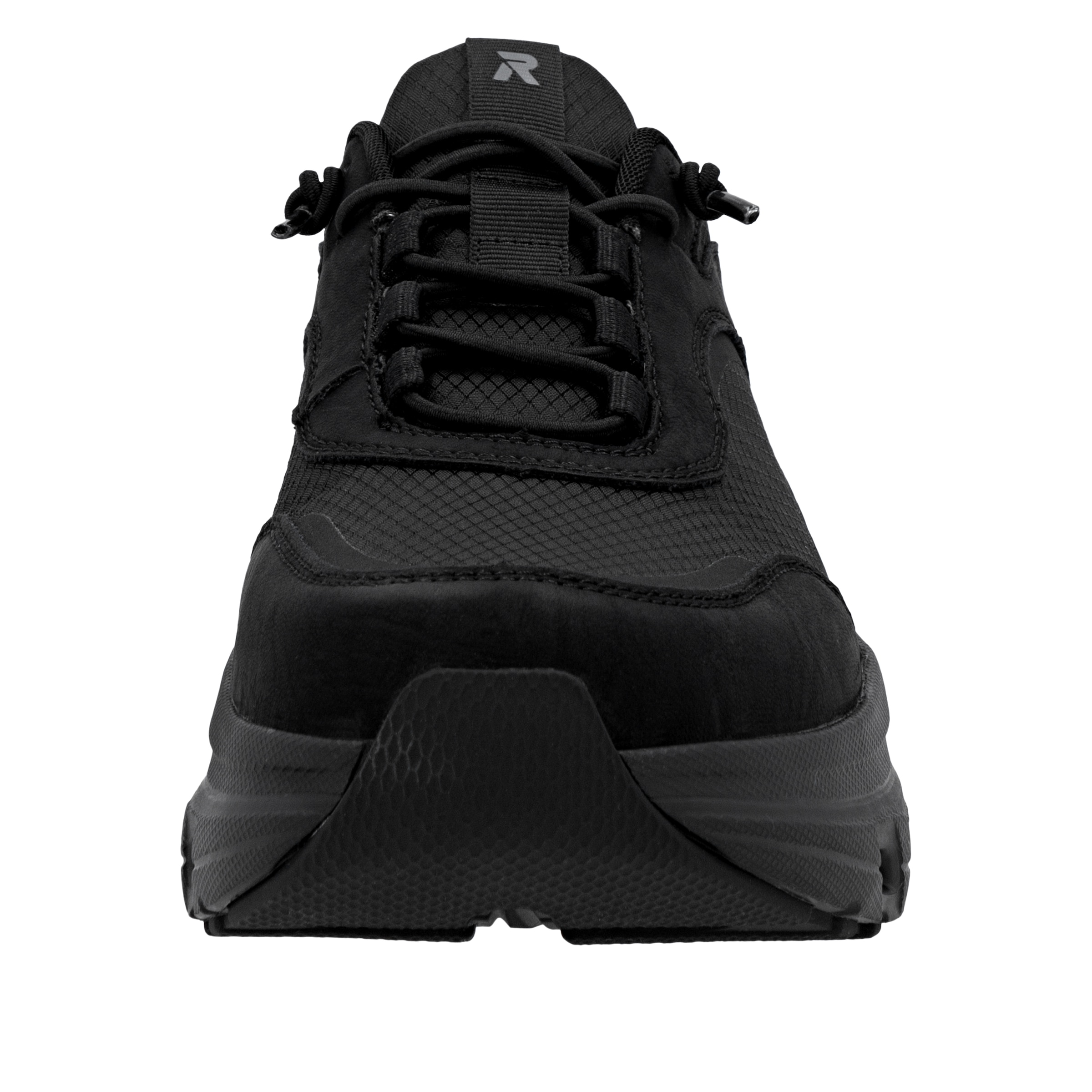 RIEKER Sport Slip-On Sneaker, Schlupfschuh, Halbschuh, Freizeitschuh mit trendy Plateausohle