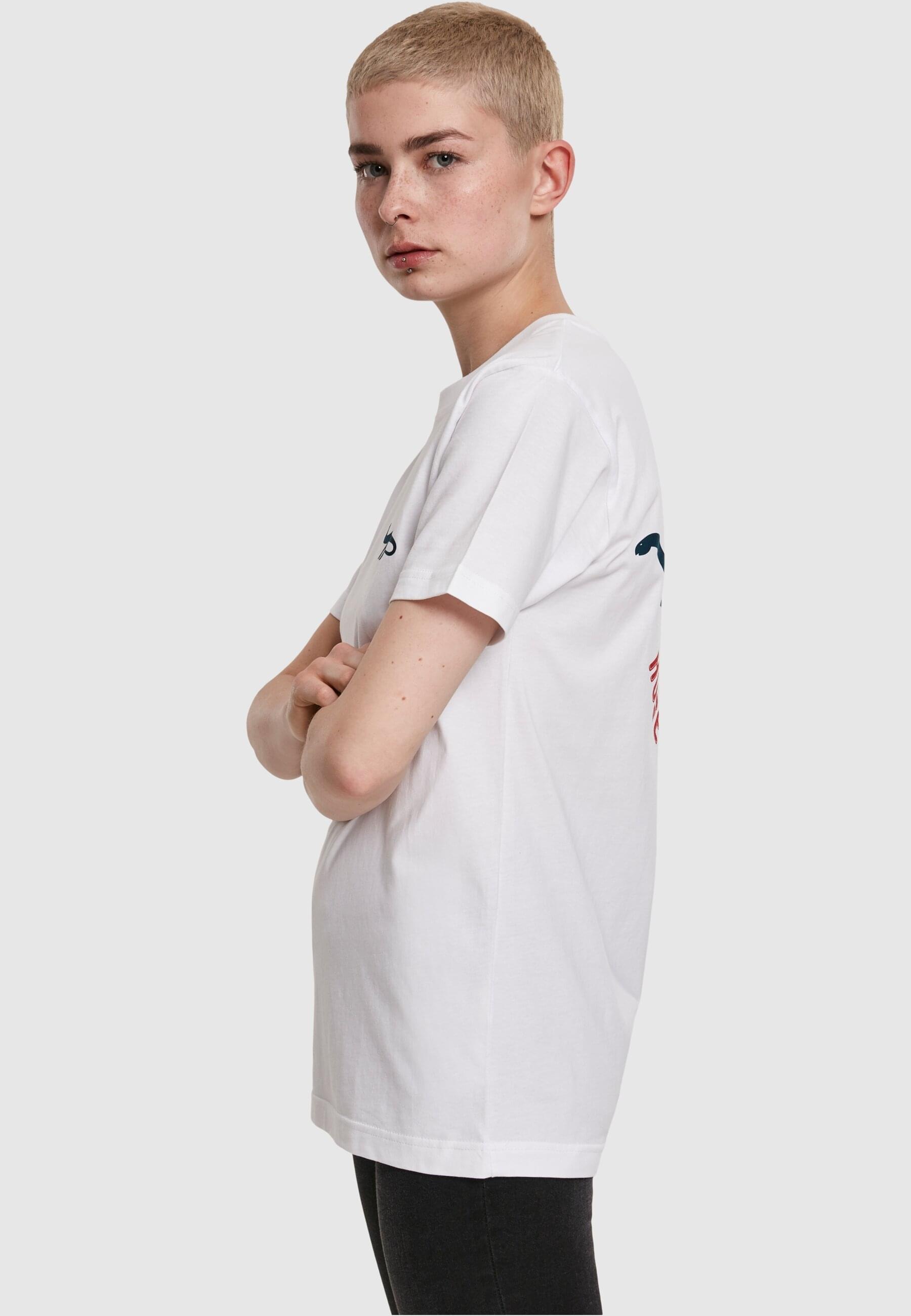 MisterTee Kurzarmshirt »MisterTee Damen Ladies Jurassic Tee«, (1 tlg.)