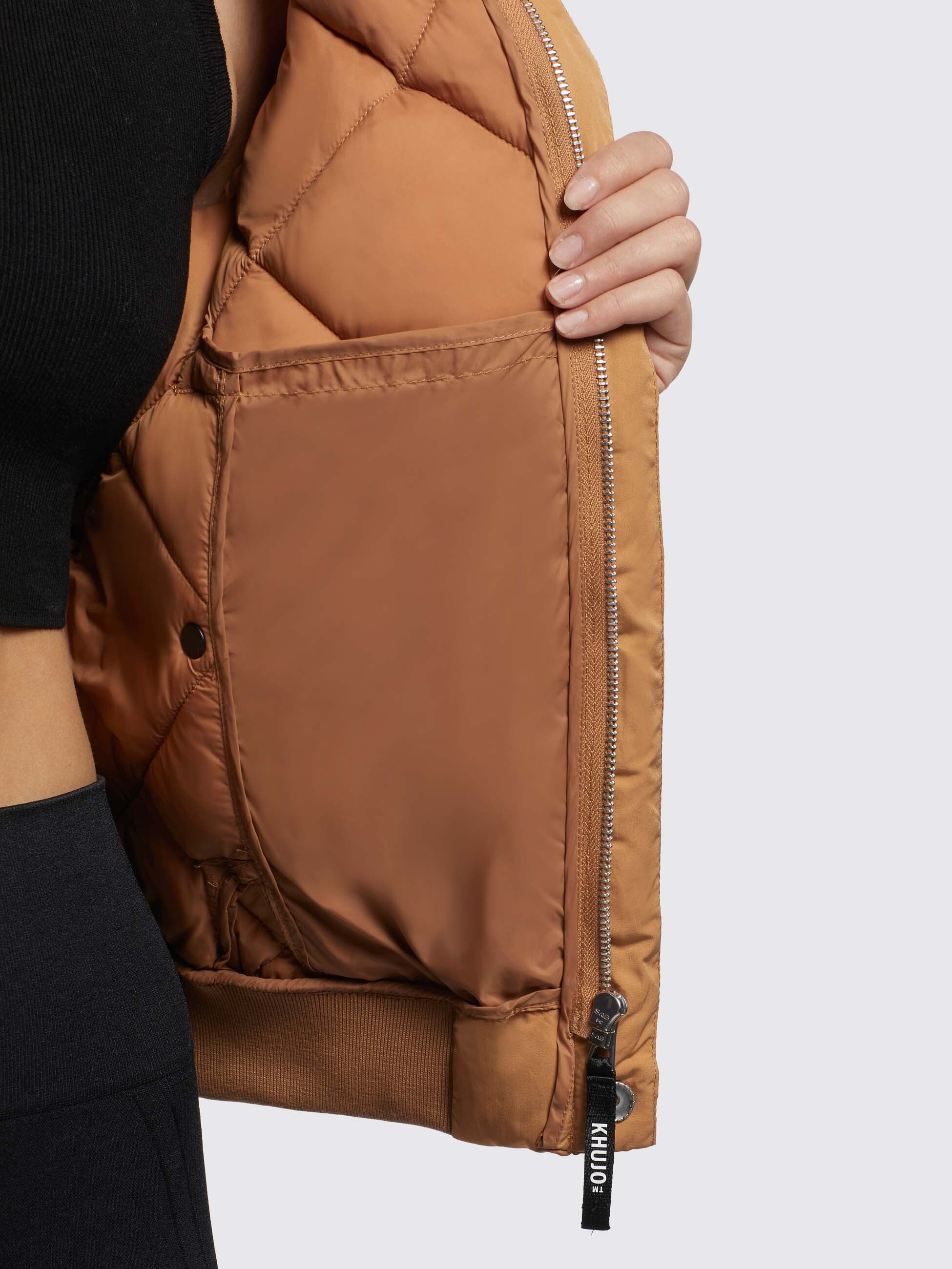 khujo Steppjacke »LEONA2«, ohne Kapuze