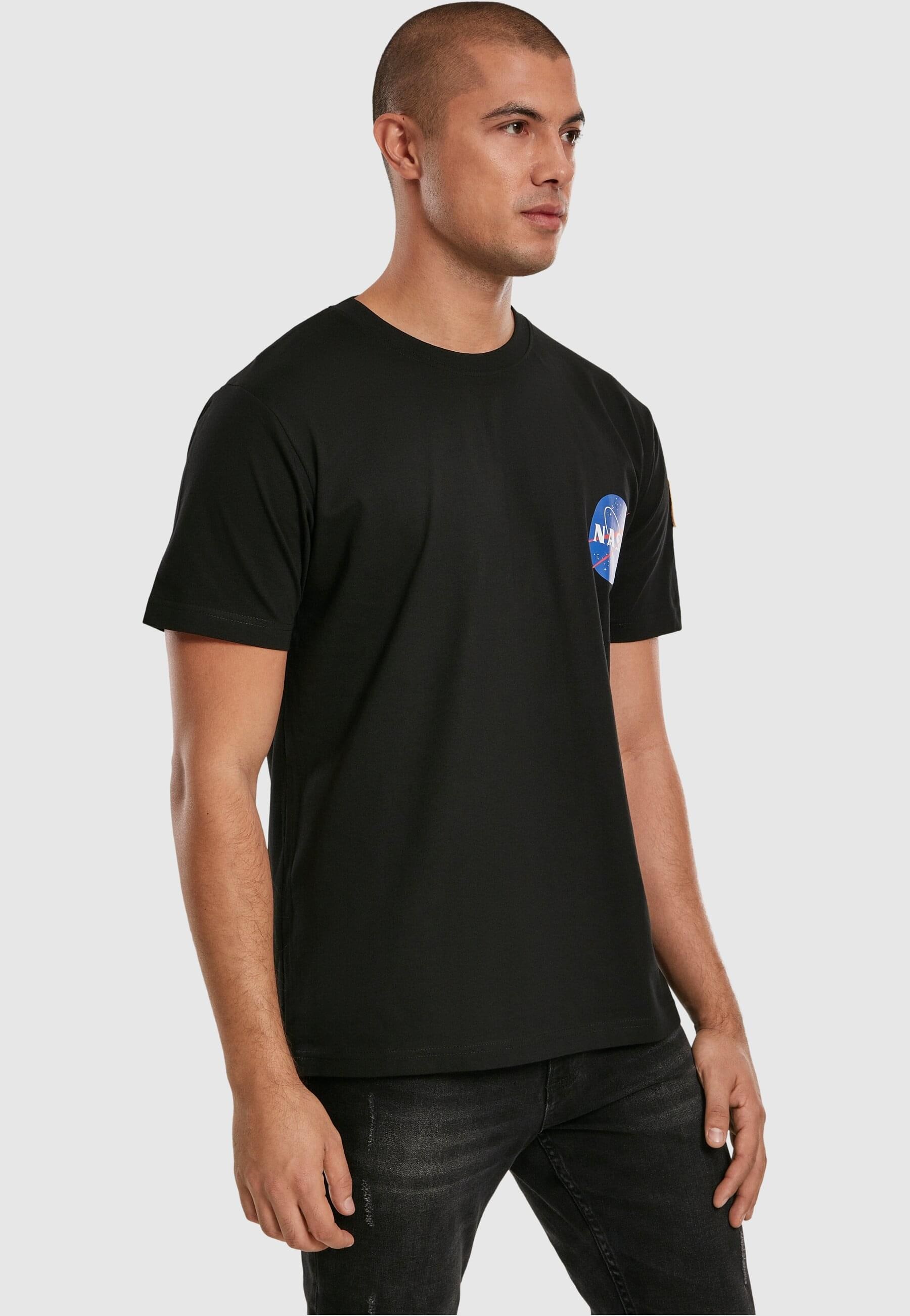 MisterTee T-Shirt »MisterTee Herren NASA Insignia Logo Flag Tee«, (1 tlg.)