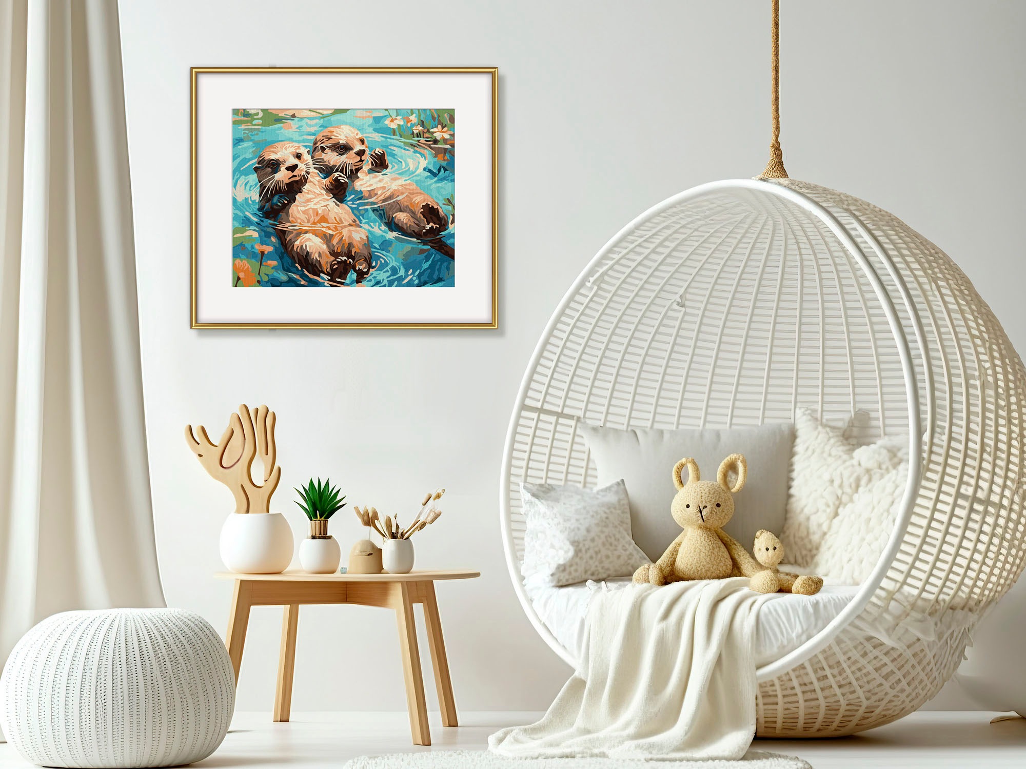 Schipper Malen nach Zahlen »Meisterklasse Klassiker, Otterpärchen«, Made in Germany