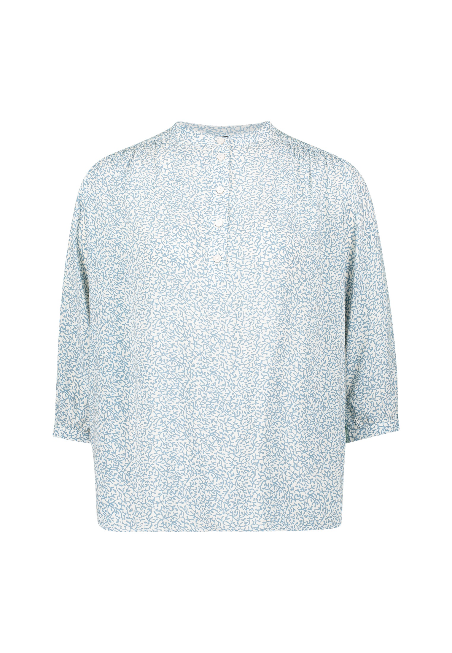 Zero Schlupfbluse "zero Damen Schlupfbluse mit Knopfleiste" günstig online kaufen