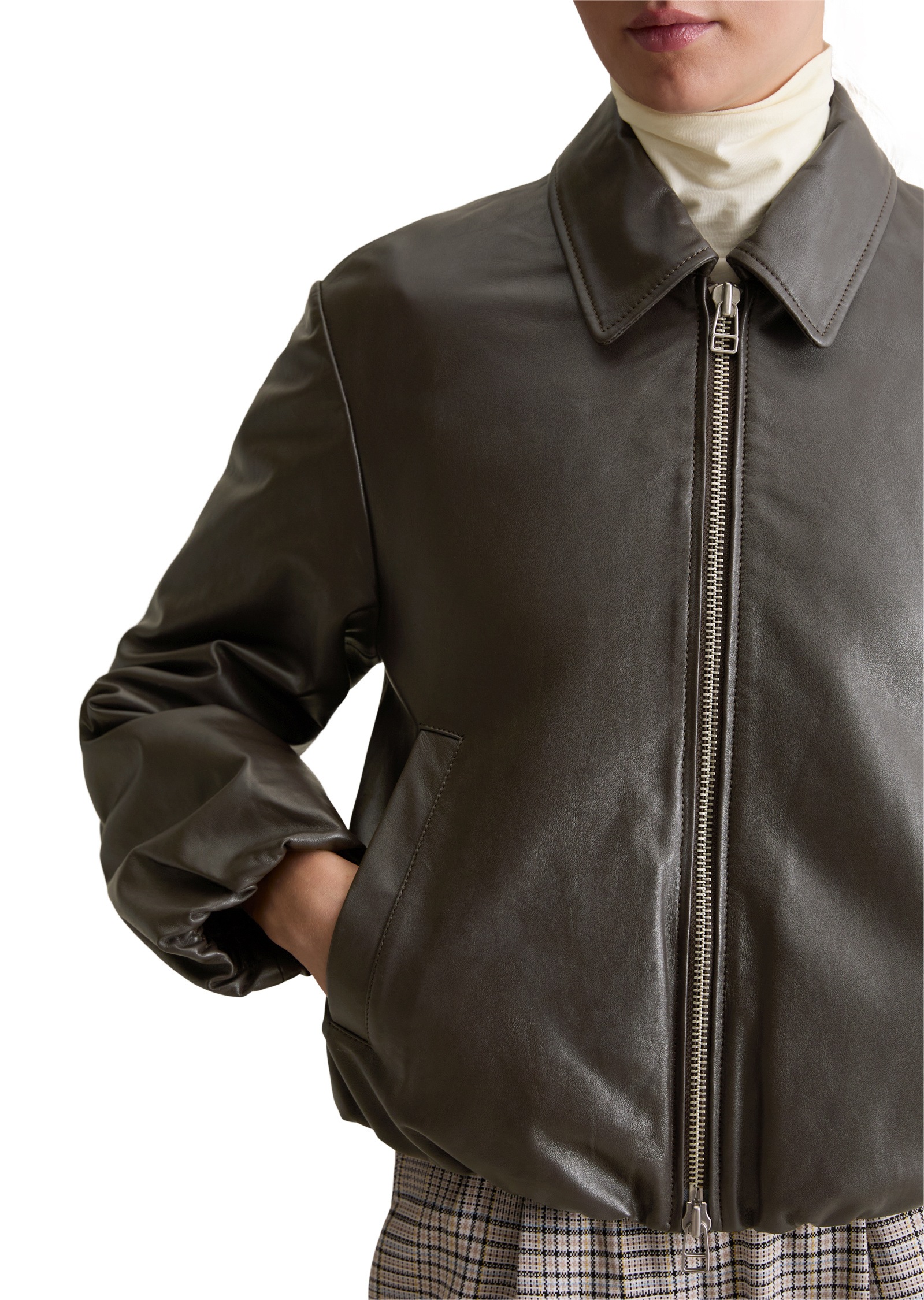 Marc O'Polo DENIM Lederjacke »aus softem Lammleder«