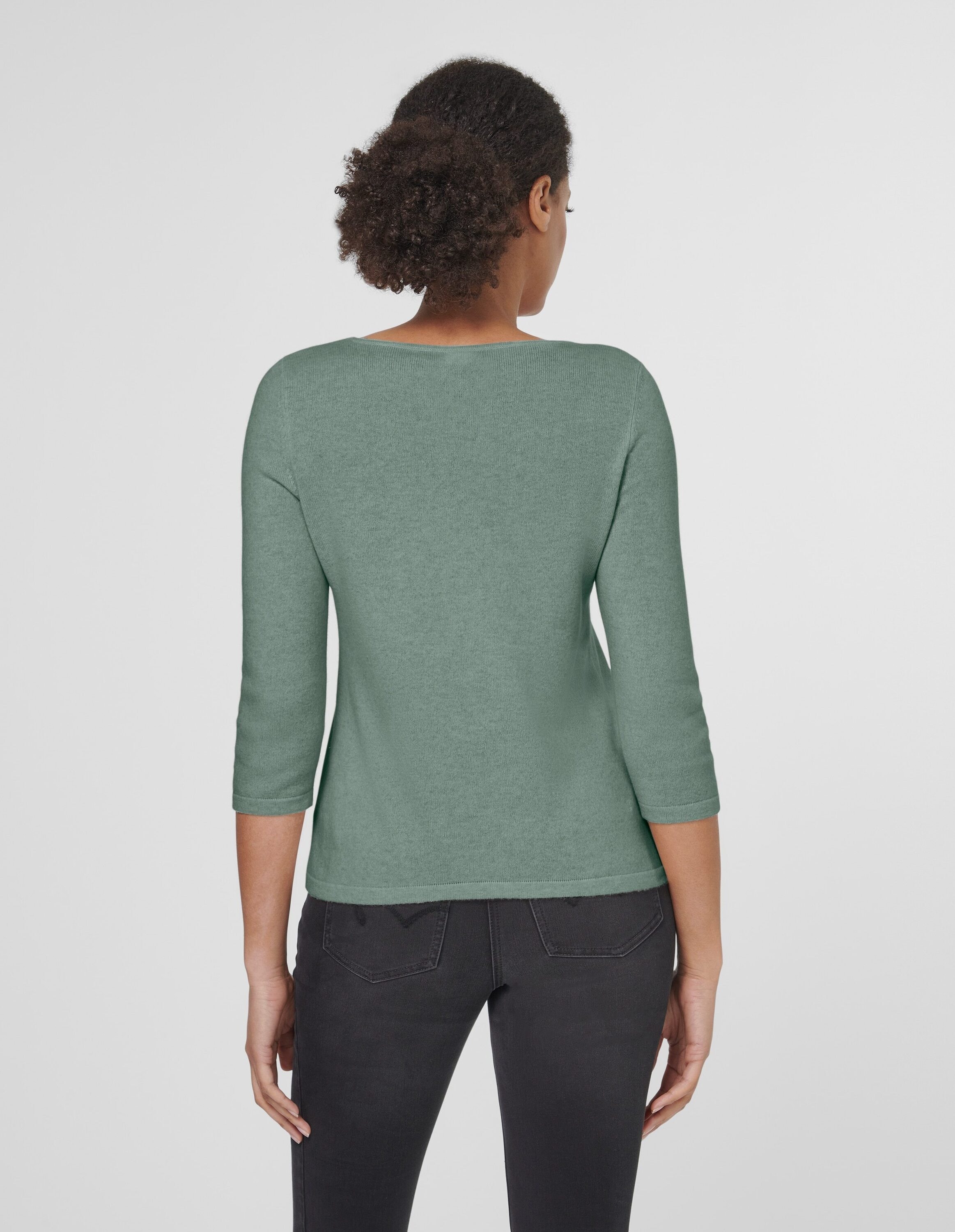 MADELEINE Longpullover »Pullover Kaschmirpullover mit U-Boot-Ausschnitt«