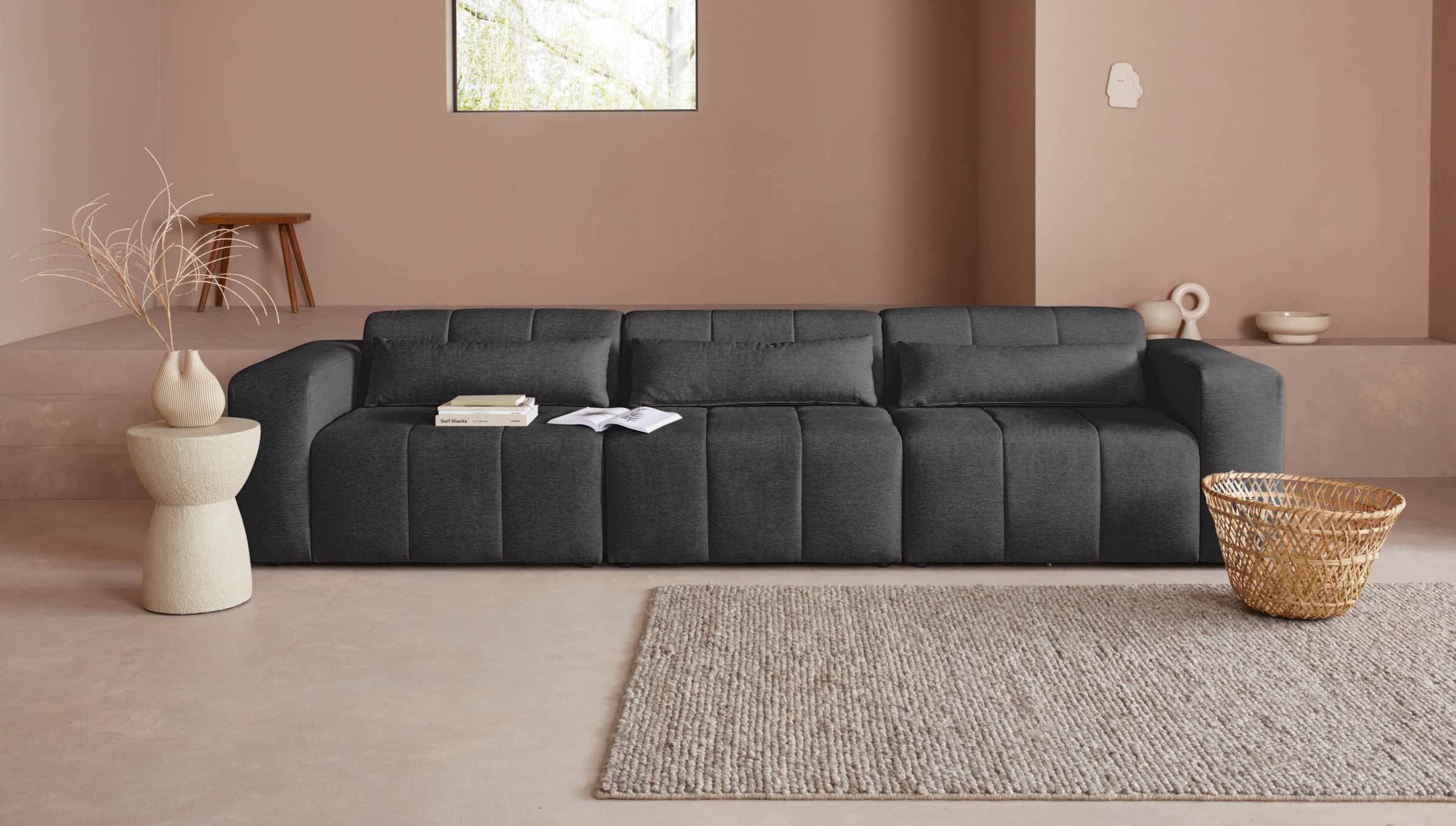 LeGer Home by Lena Gercke Sofa-Mittelelement »Maileen«, separat stellbar oder fest verknüpfbar mit anderen Modulen der Serie